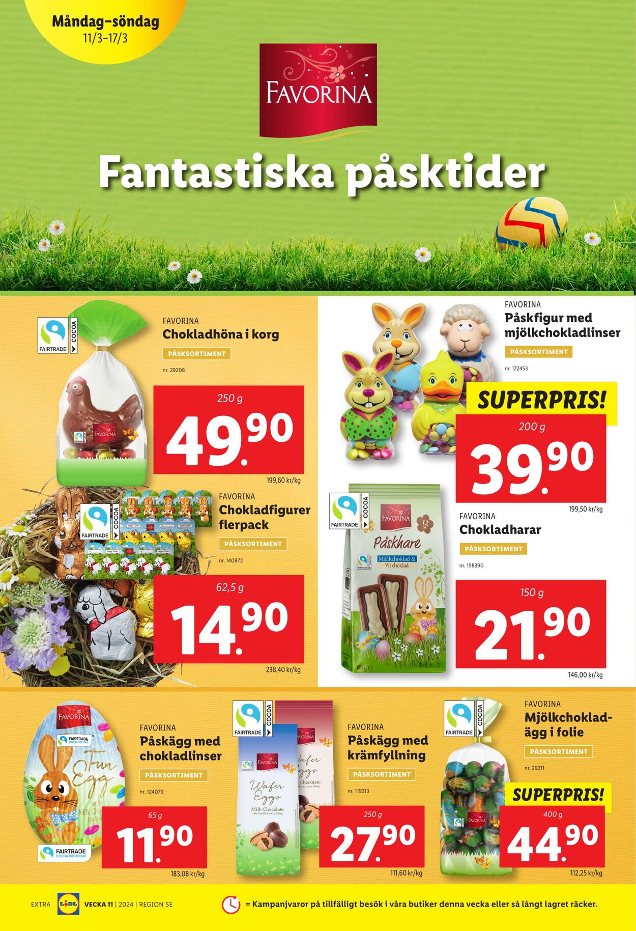 Erbjudanden Lidl 11.03.2024 - 17.03.2024