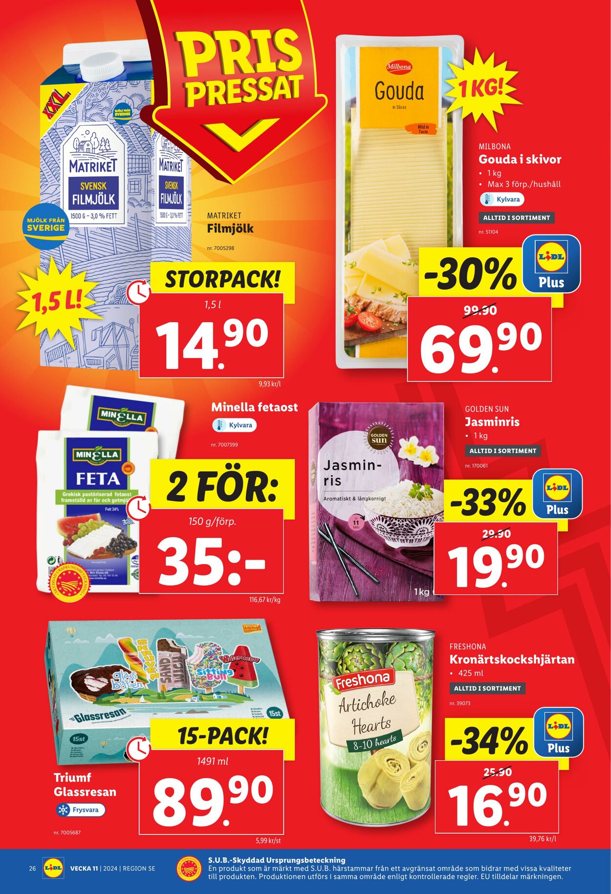 Erbjudanden Lidl 11.03.2024 - 17.03.2024