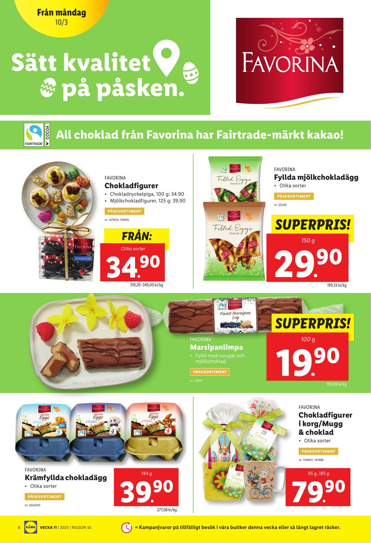 Erbjudanden Lidl 10.03.2025 - 16.03.2025