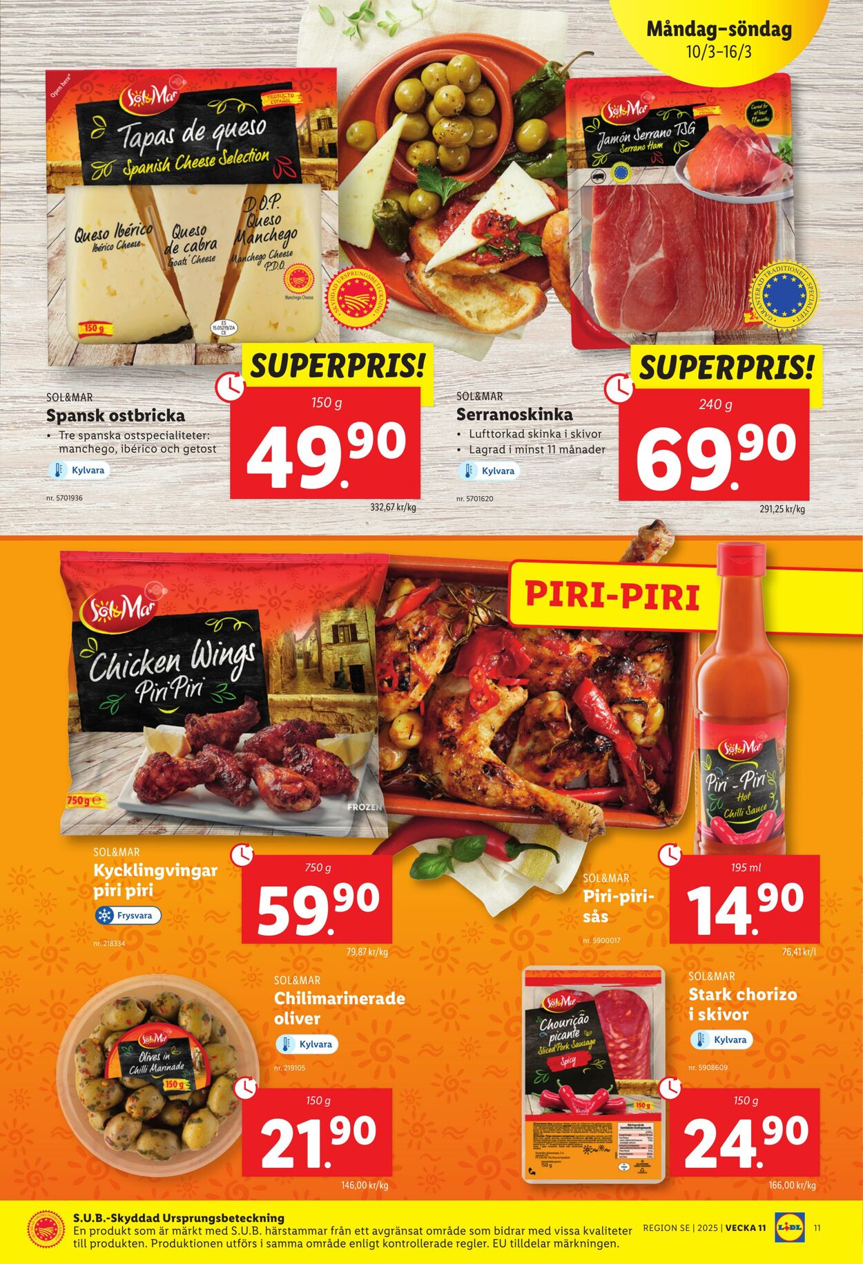 Erbjudanden Lidl 10.03.2025 - 16.03.2025