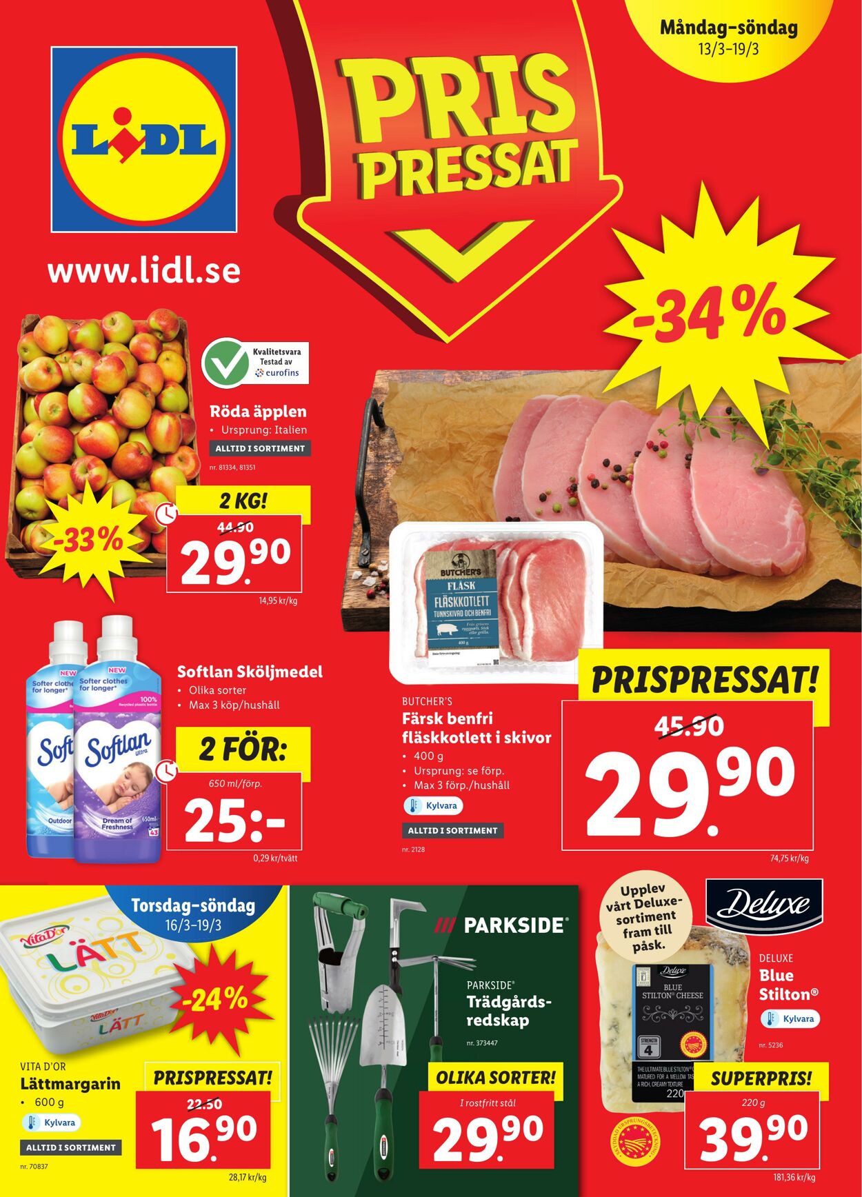 Erbjudanden Lidl 13.03.2023 - 19.03.2023