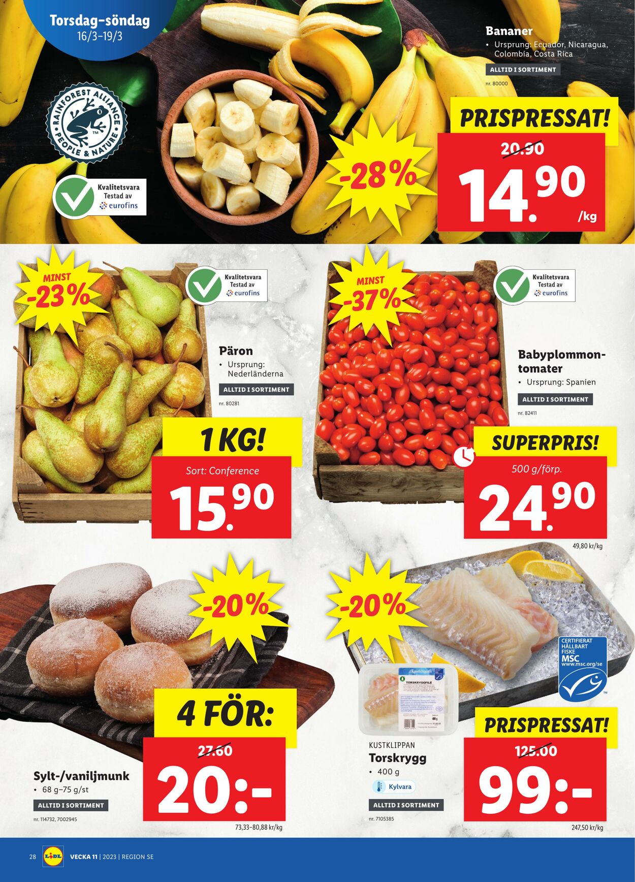 Erbjudanden Lidl 13.03.2023 - 19.03.2023