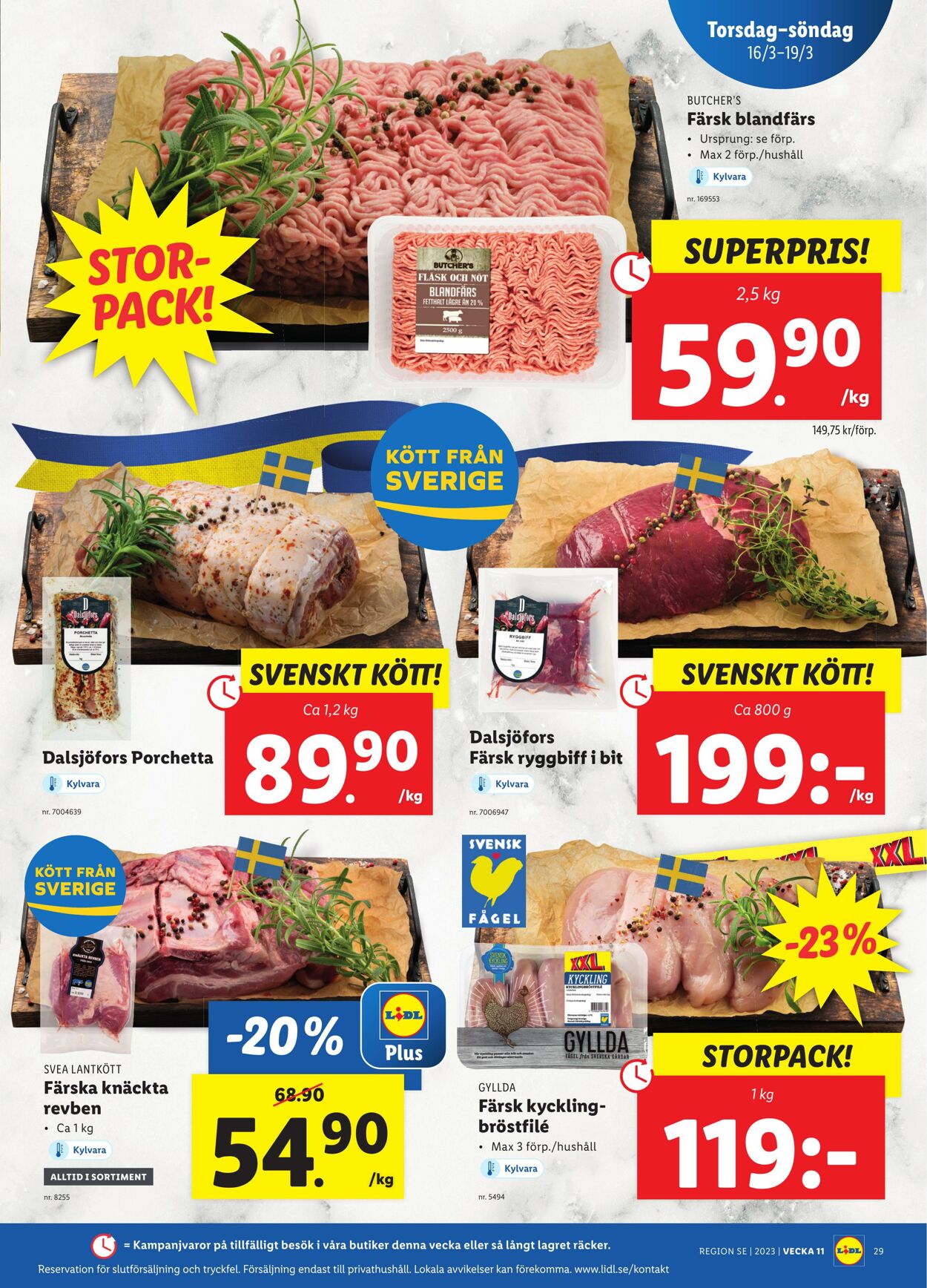 Erbjudanden Lidl 13.03.2023 - 19.03.2023