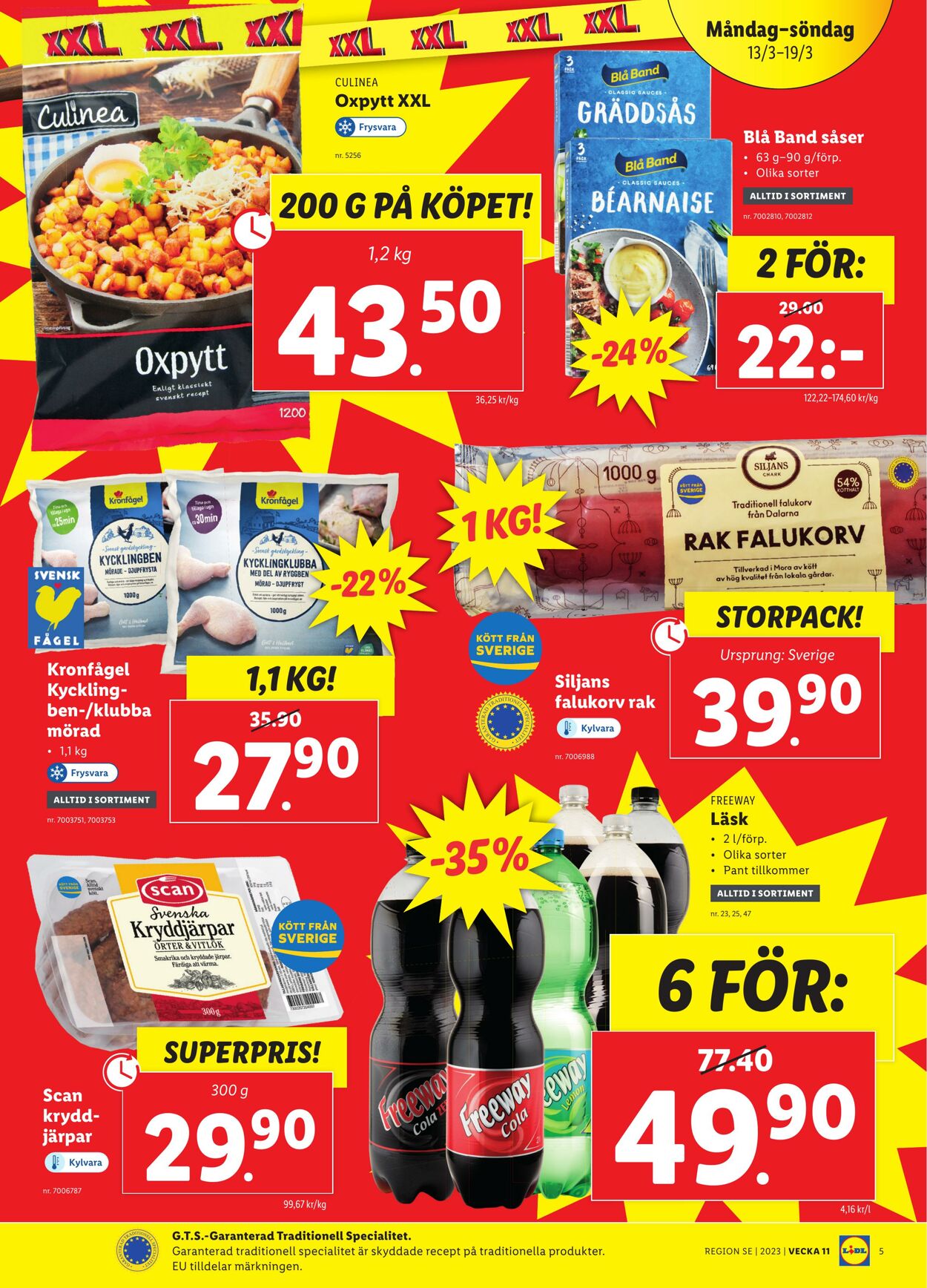 Erbjudanden Lidl 13.03.2023 - 19.03.2023