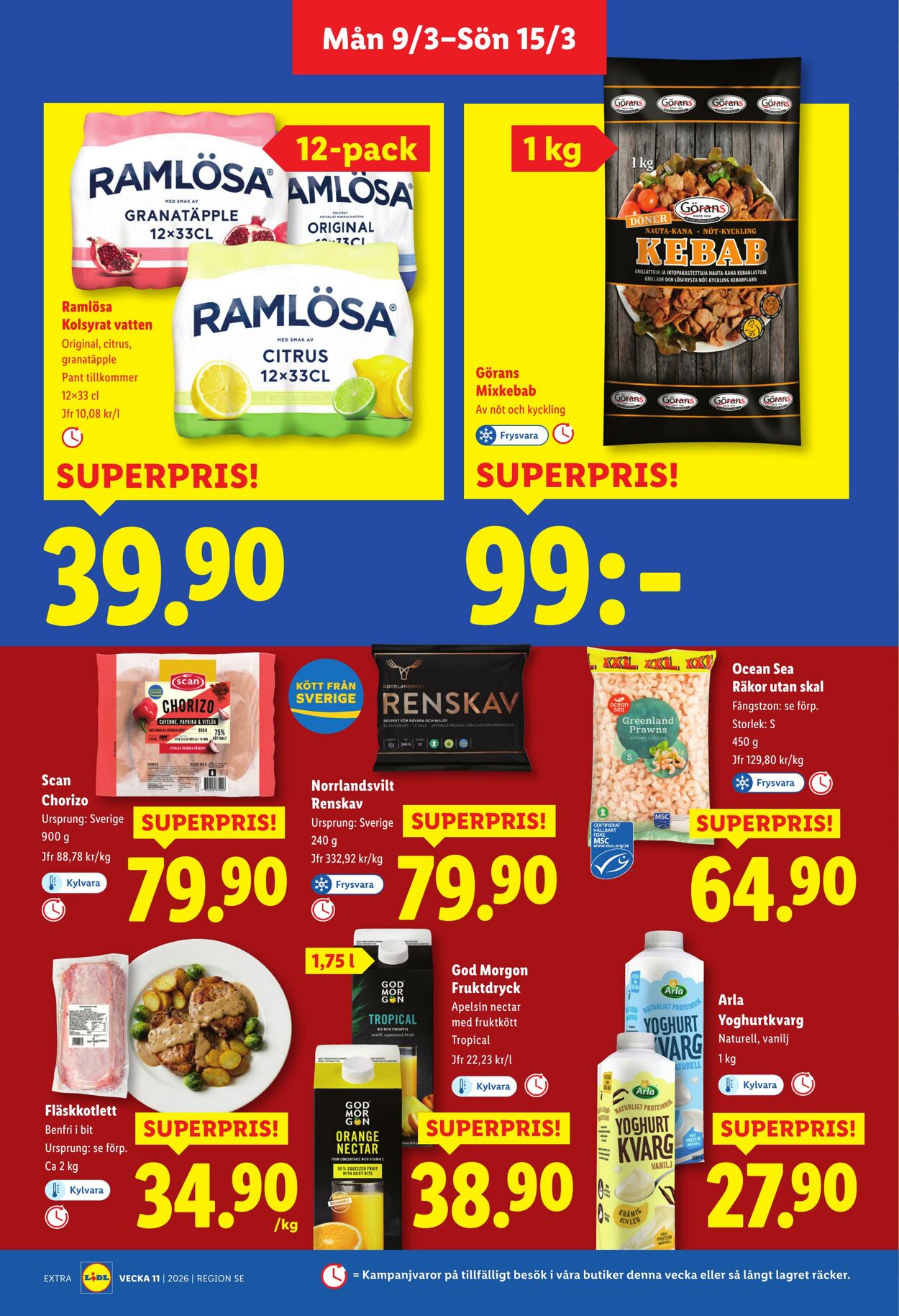 Erbjudanden Lidl 09.03.2026 - 15.03.2026