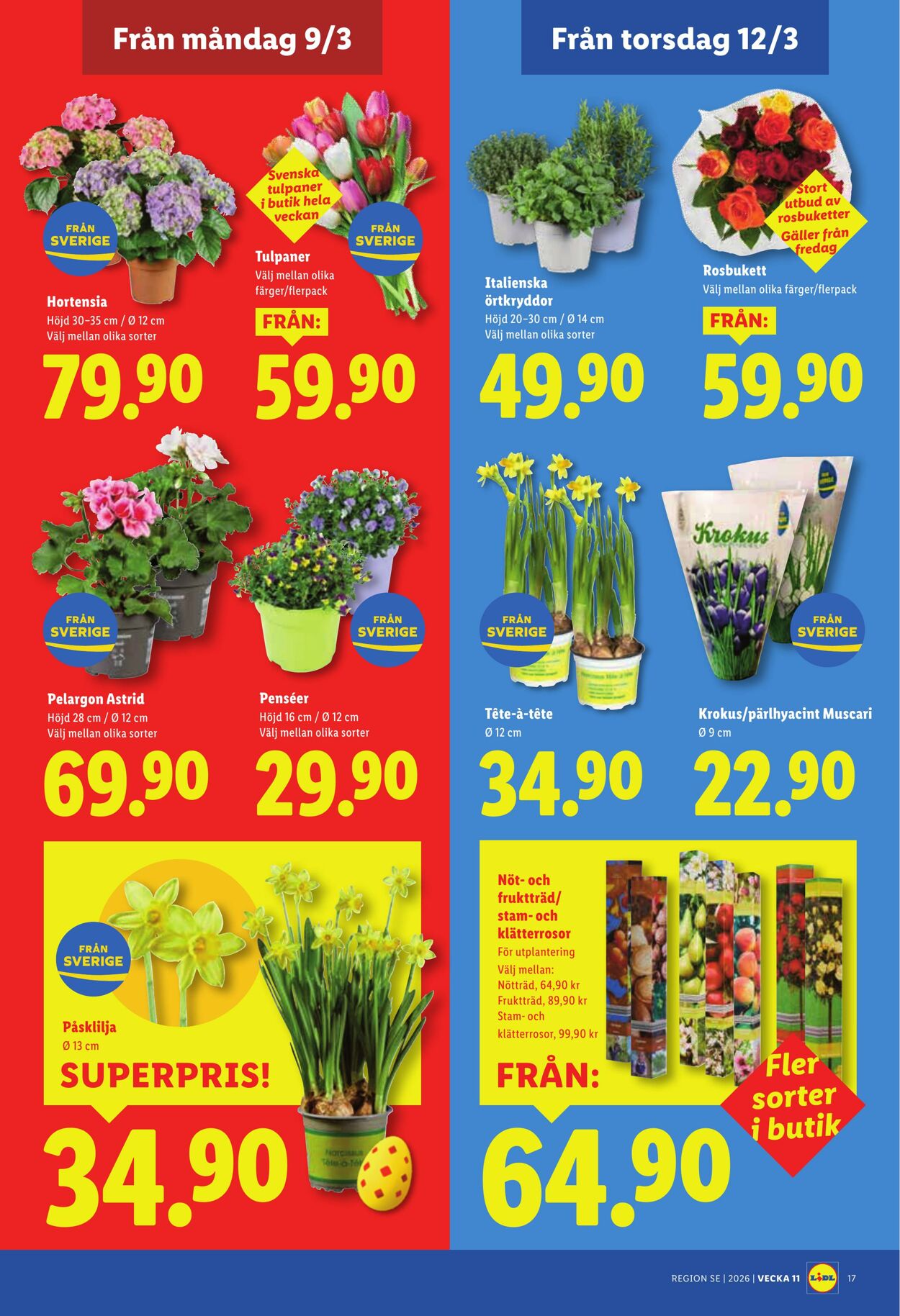 Erbjudanden Lidl 09.03.2026 - 15.03.2026
