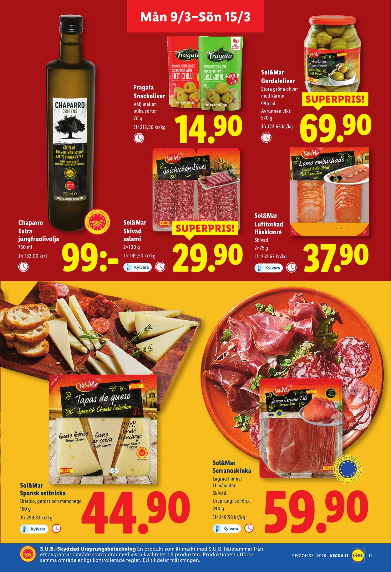 Erbjudanden Lidl 09.03.2026 - 15.03.2026
