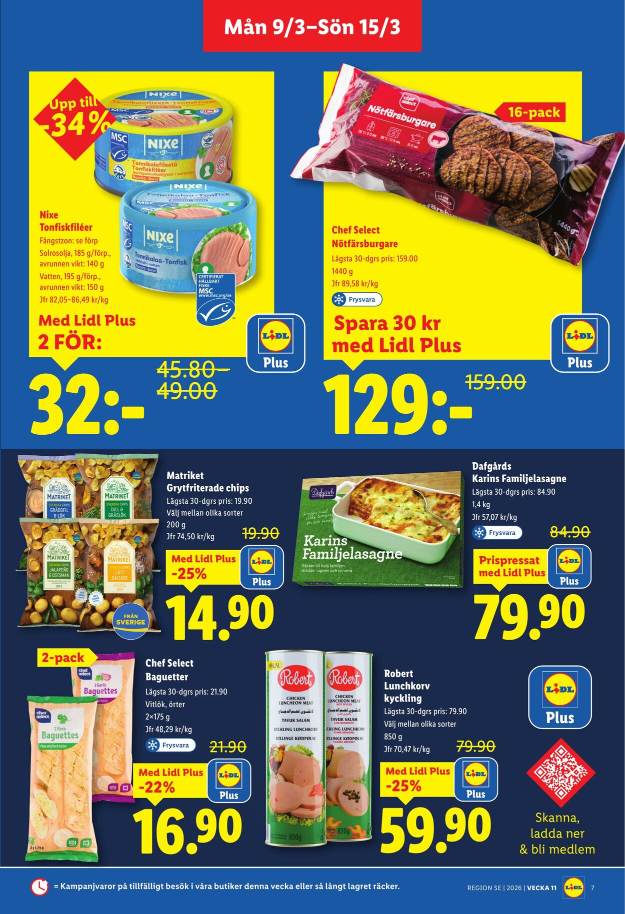 Erbjudanden Lidl 09.03.2026 - 15.03.2026