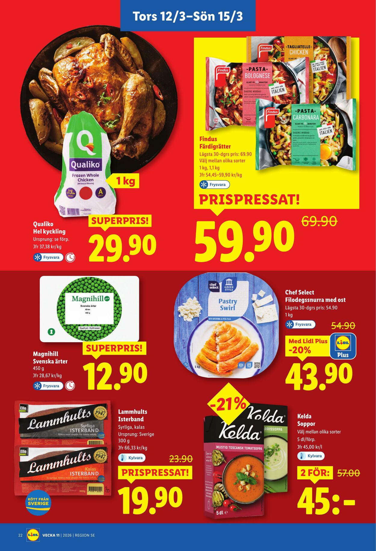 Erbjudanden Lidl 09.03.2026 - 15.03.2026