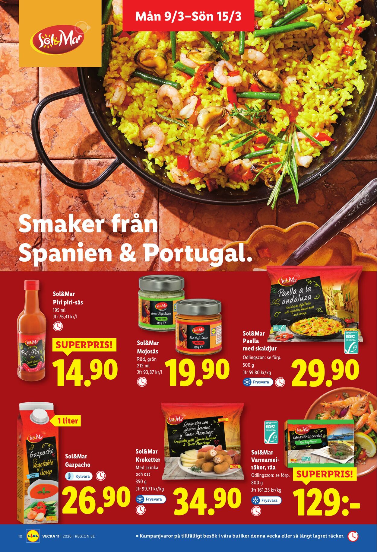 Erbjudanden Lidl 09.03.2026 - 15.03.2026