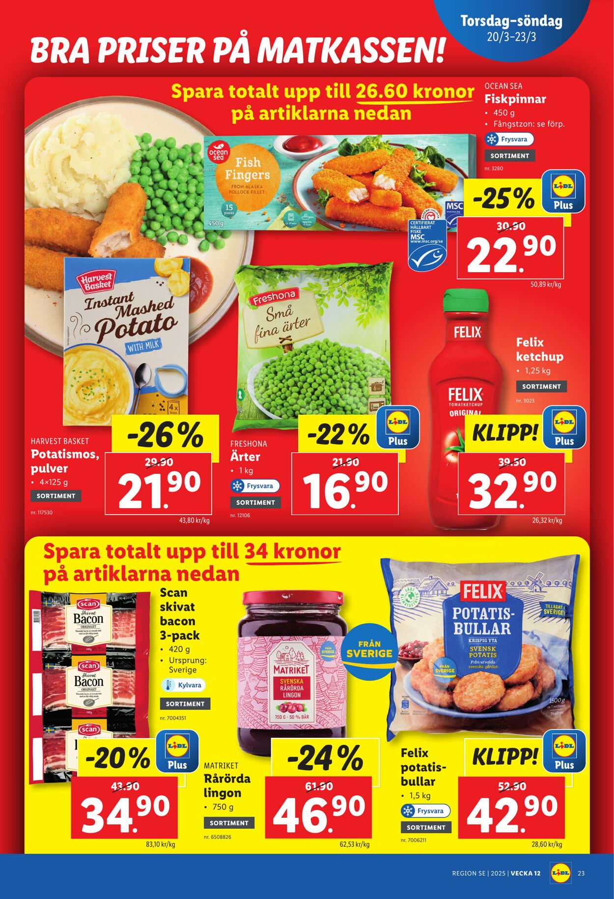 Erbjudanden Lidl 17.03.2025 - 23.03.2025