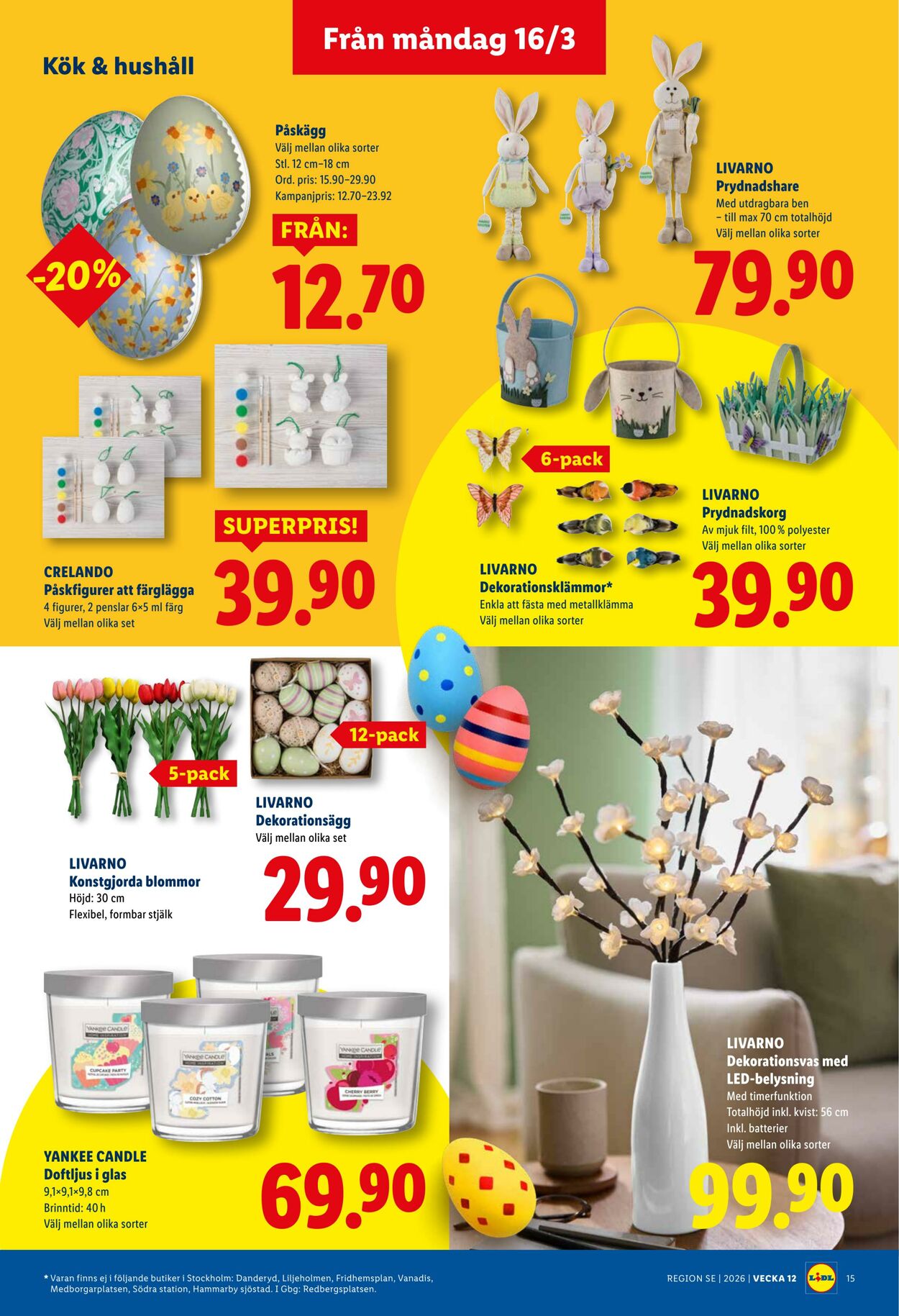 Erbjudanden Lidl 16.03.2026 - 22.03.2026