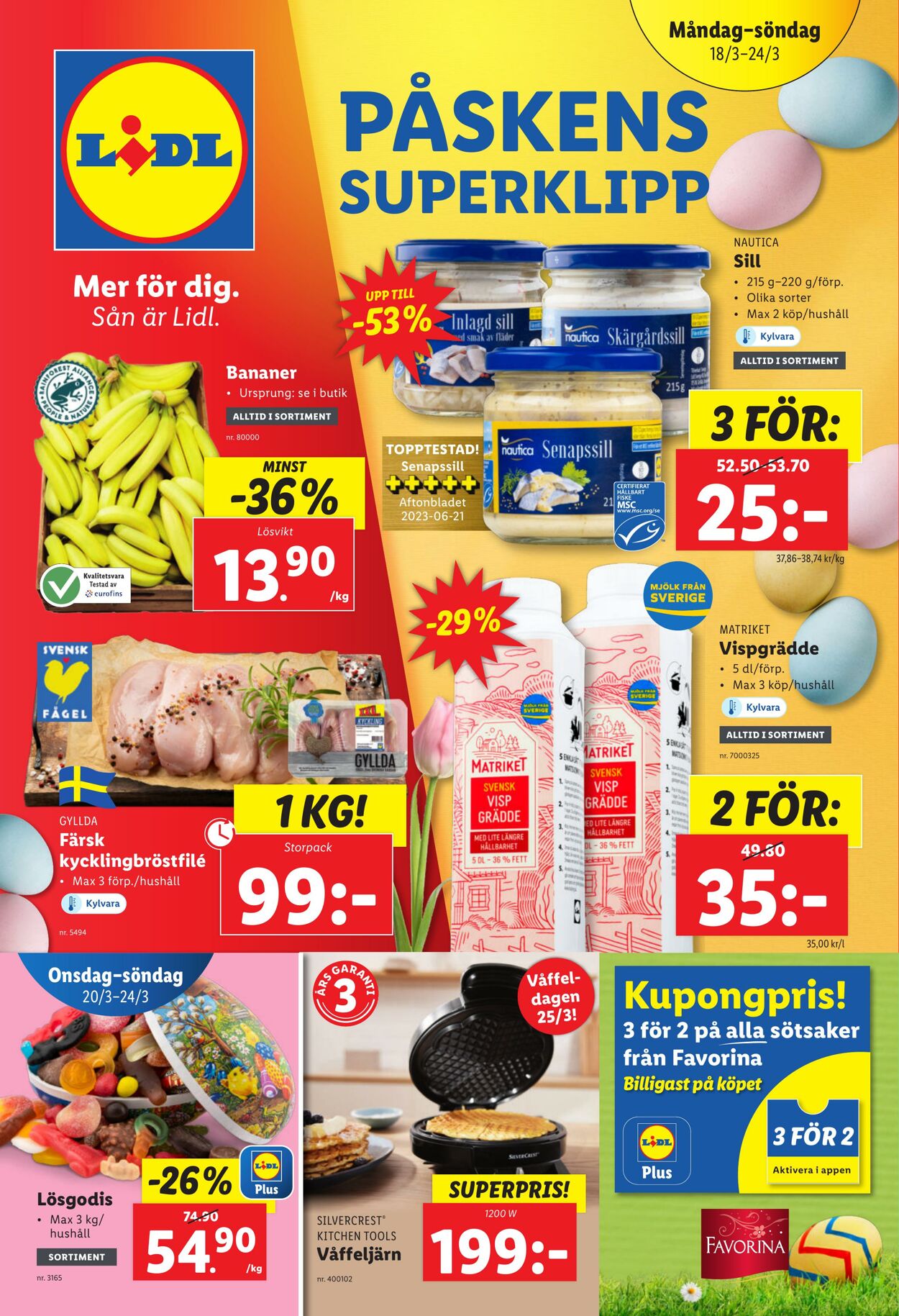 Erbjudanden Lidl 18.03.2024 - 24.03.2024