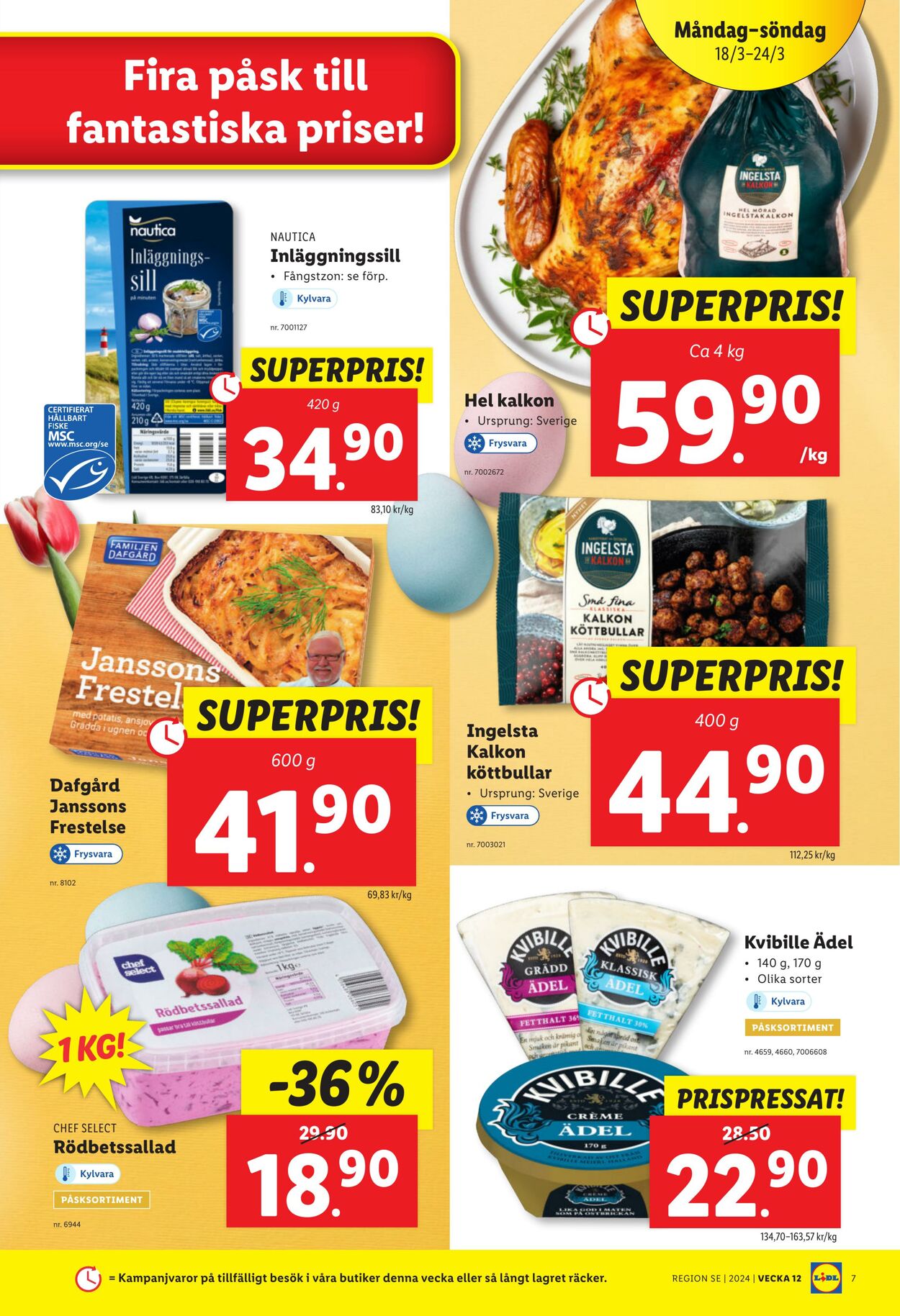 Erbjudanden Lidl 18.03.2024 - 24.03.2024