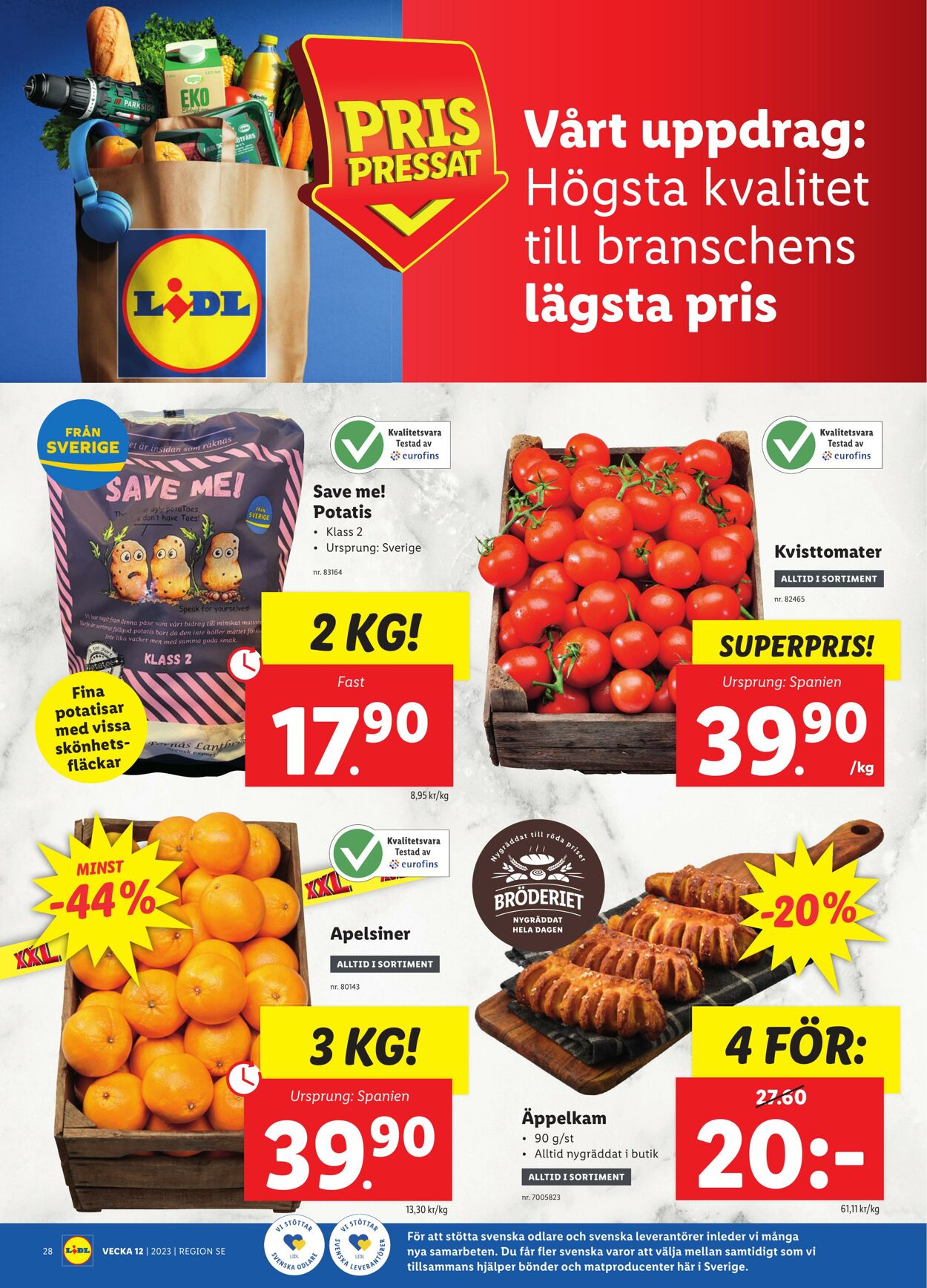 Erbjudanden Lidl 20.03.2023 - 26.03.2023