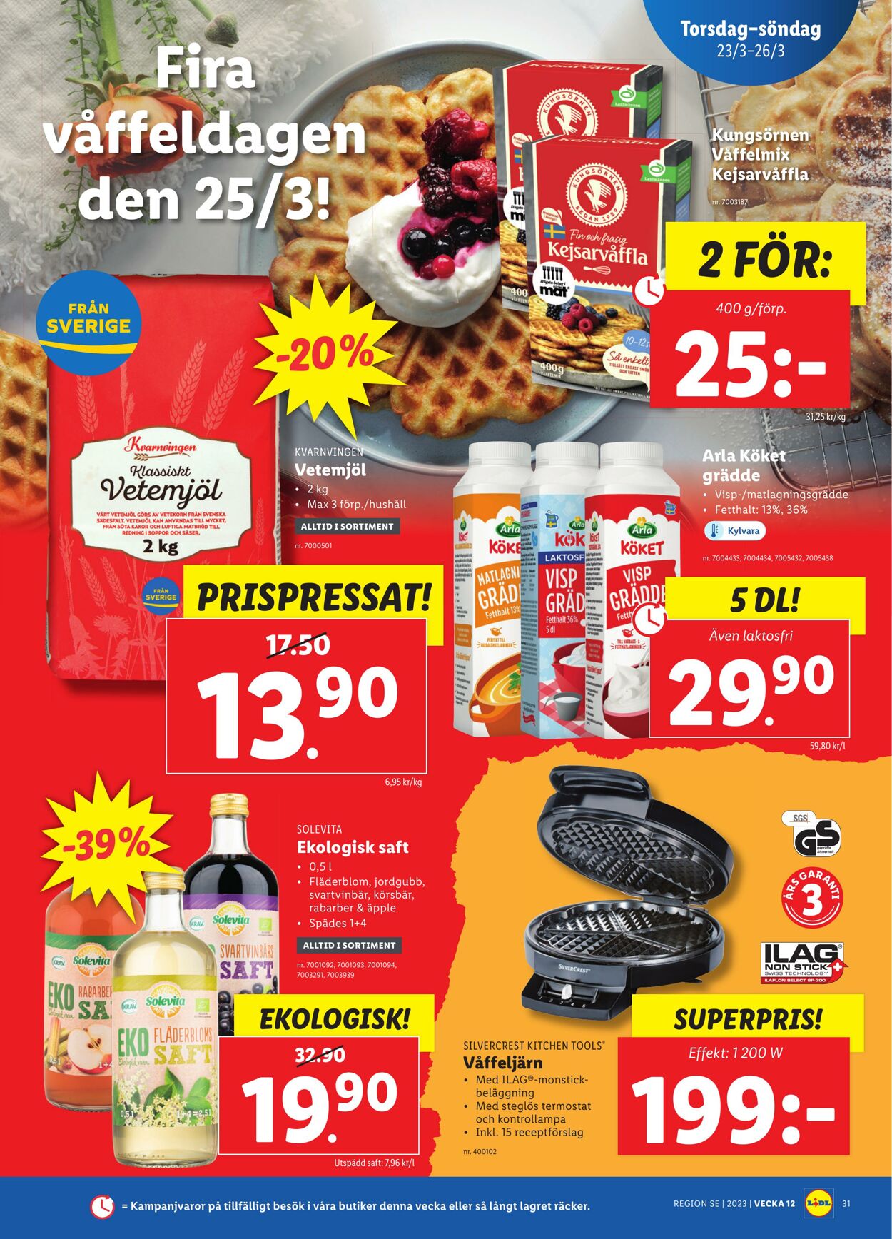 Erbjudanden Lidl 20.03.2023 - 26.03.2023