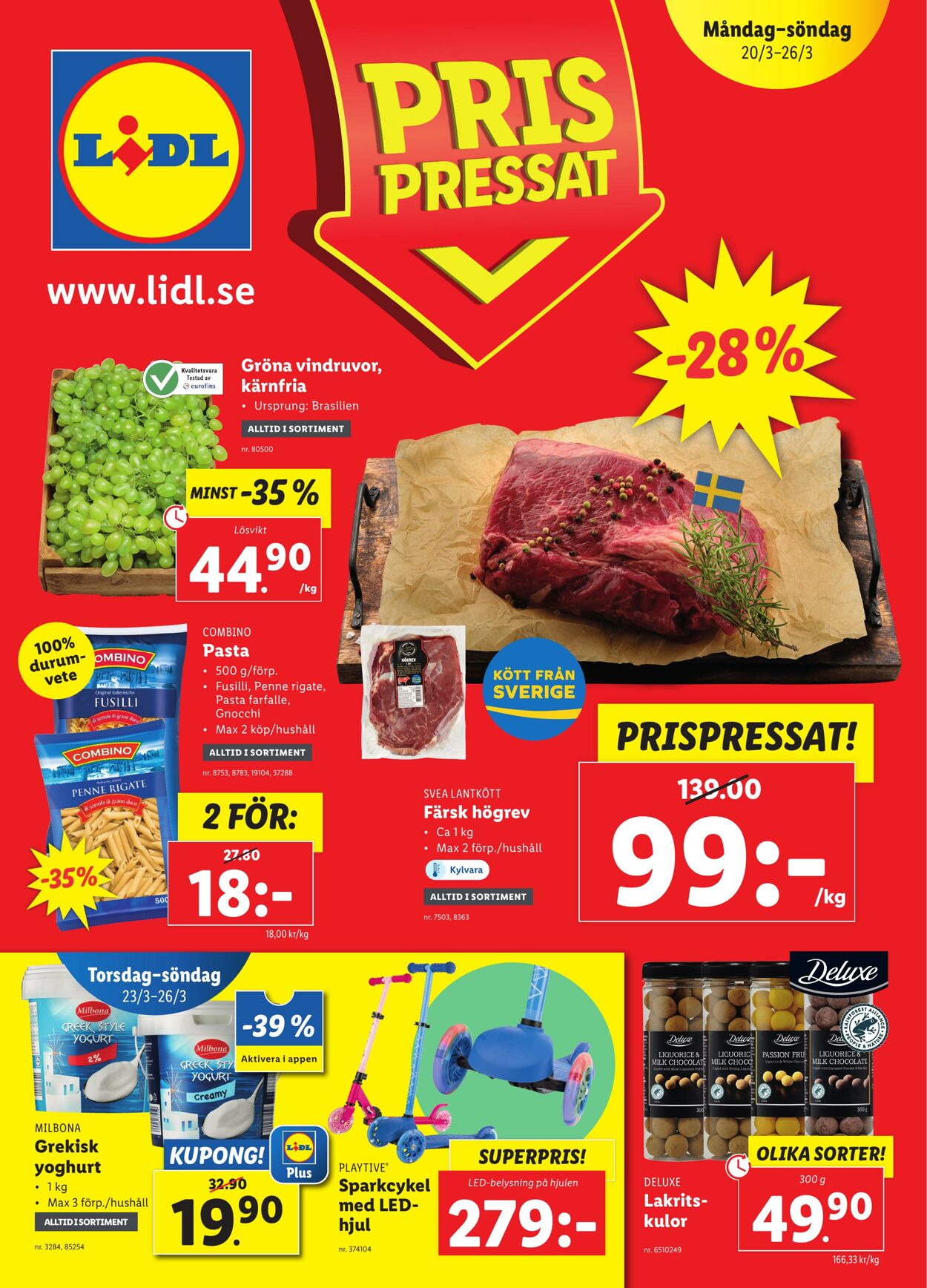 Erbjudanden Lidl 20.03.2023 - 26.03.2023