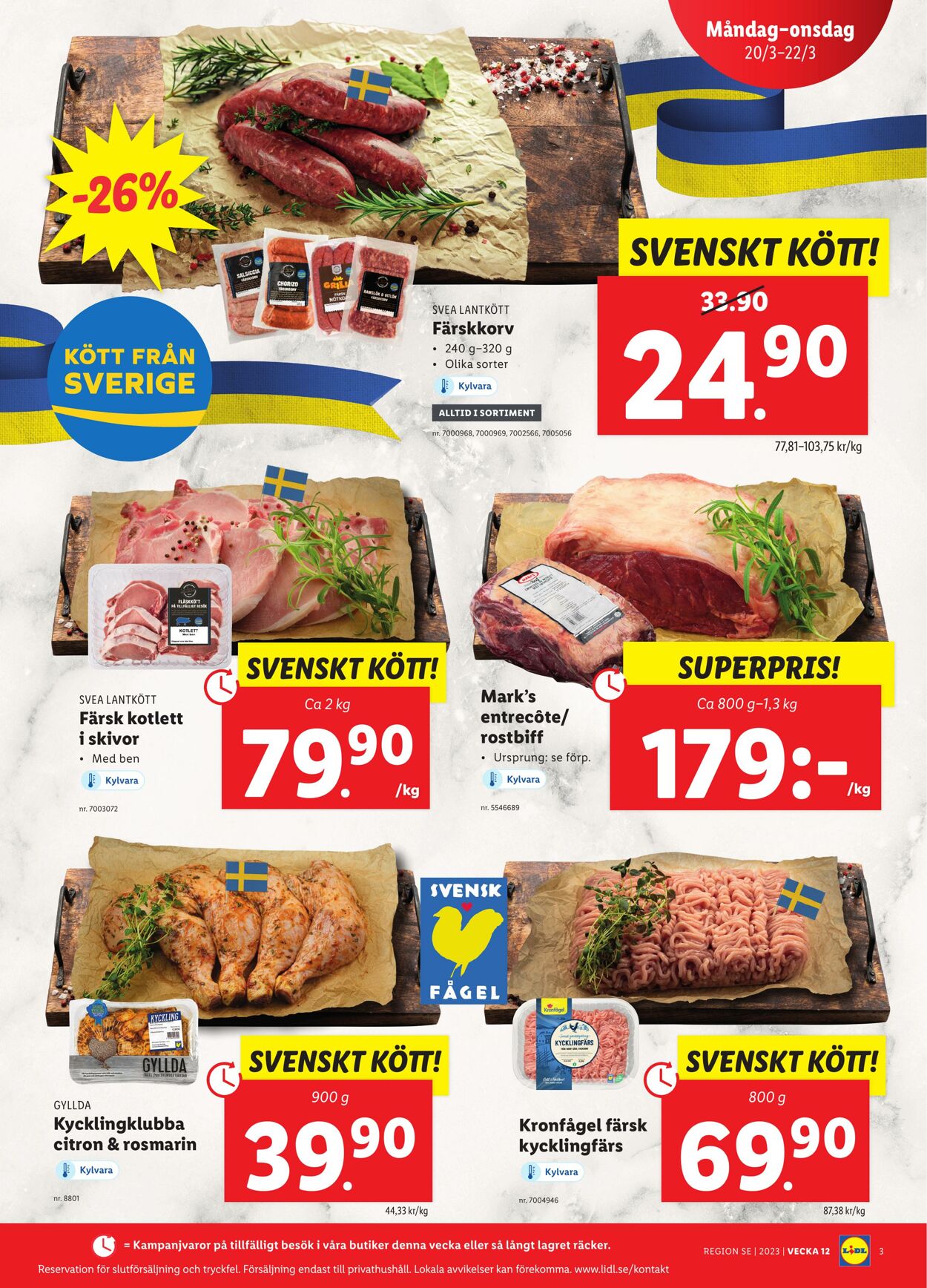 Erbjudanden Lidl 20.03.2023 - 26.03.2023