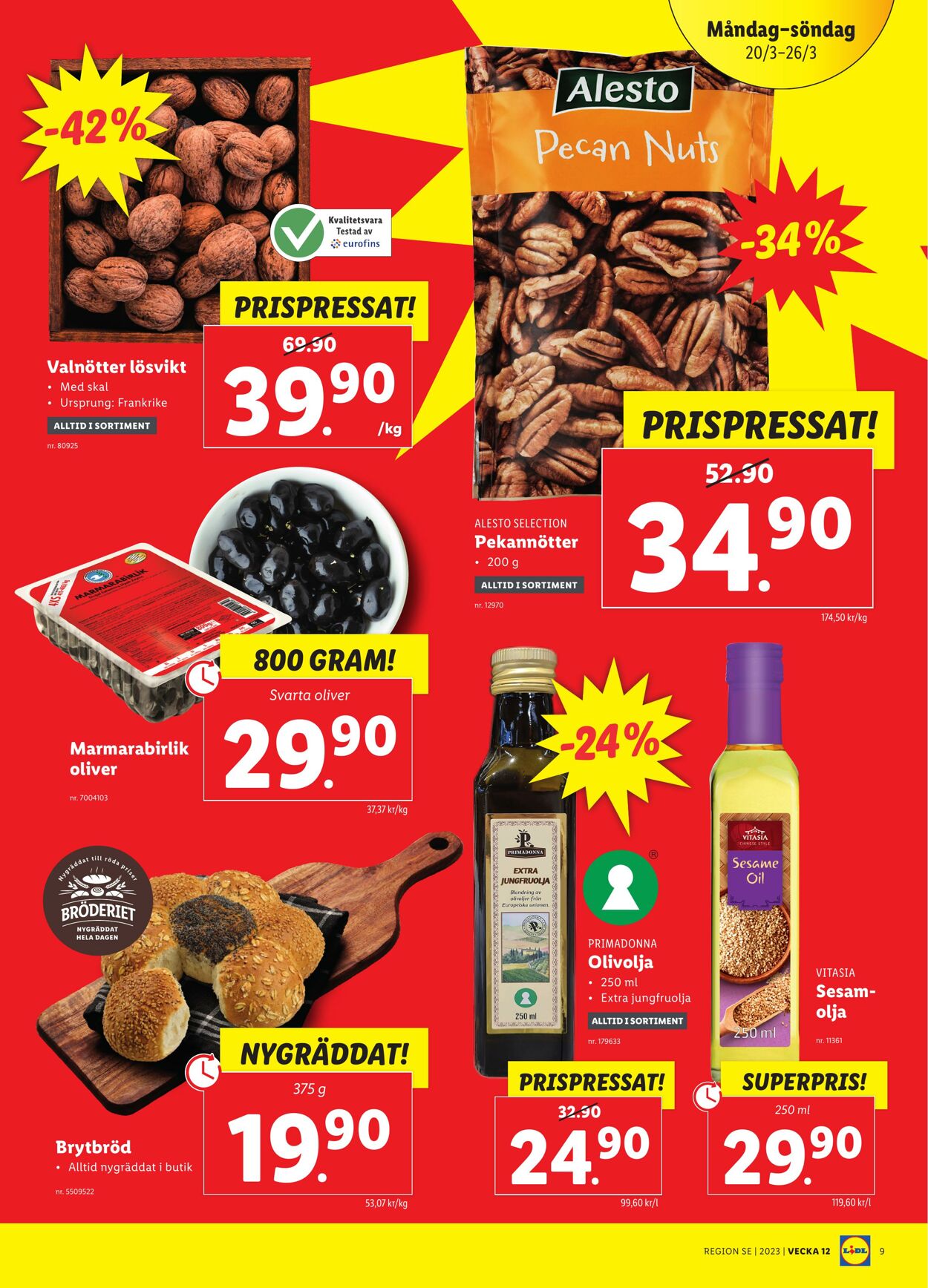 Erbjudanden Lidl 20.03.2023 - 26.03.2023