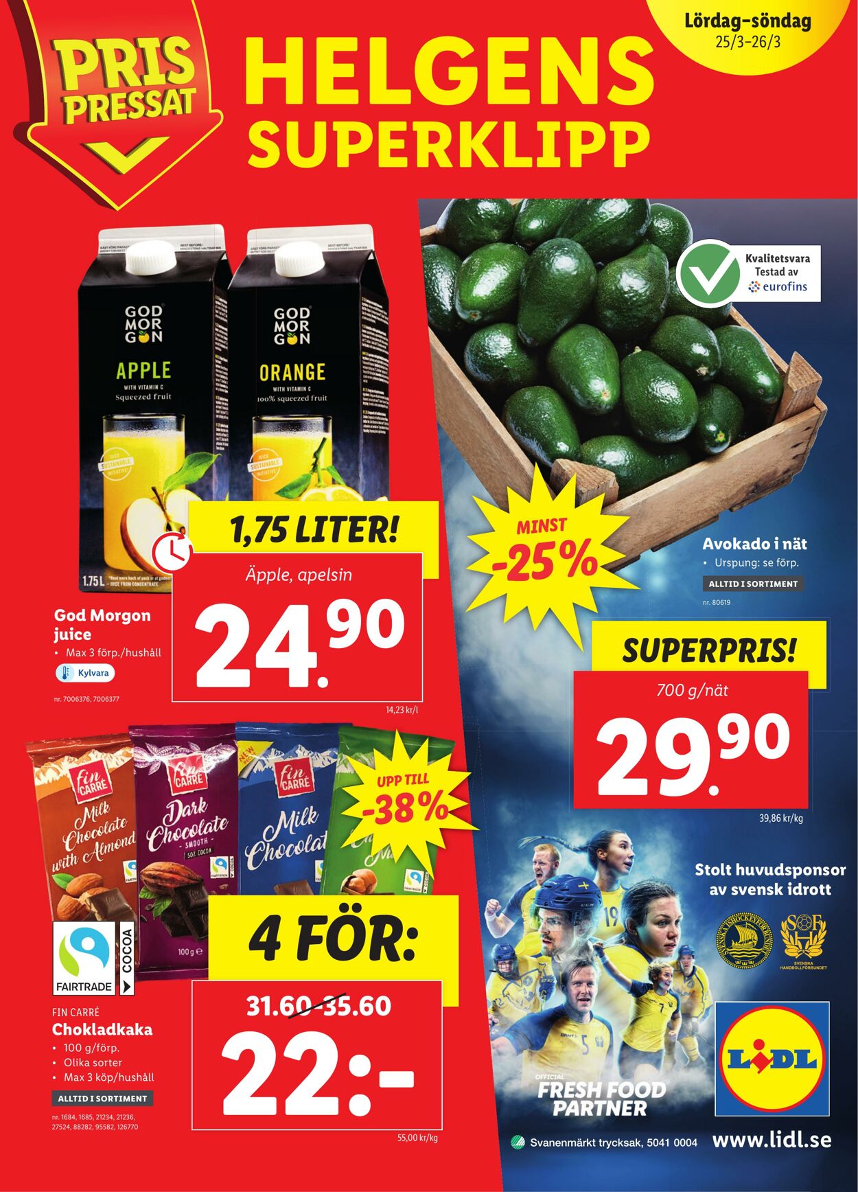 Erbjudanden Lidl 20.03.2023 - 26.03.2023