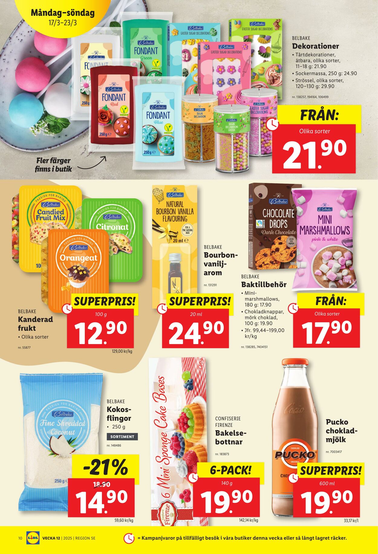 Erbjudanden Lidl 17.03.2025 - 23.03.2025