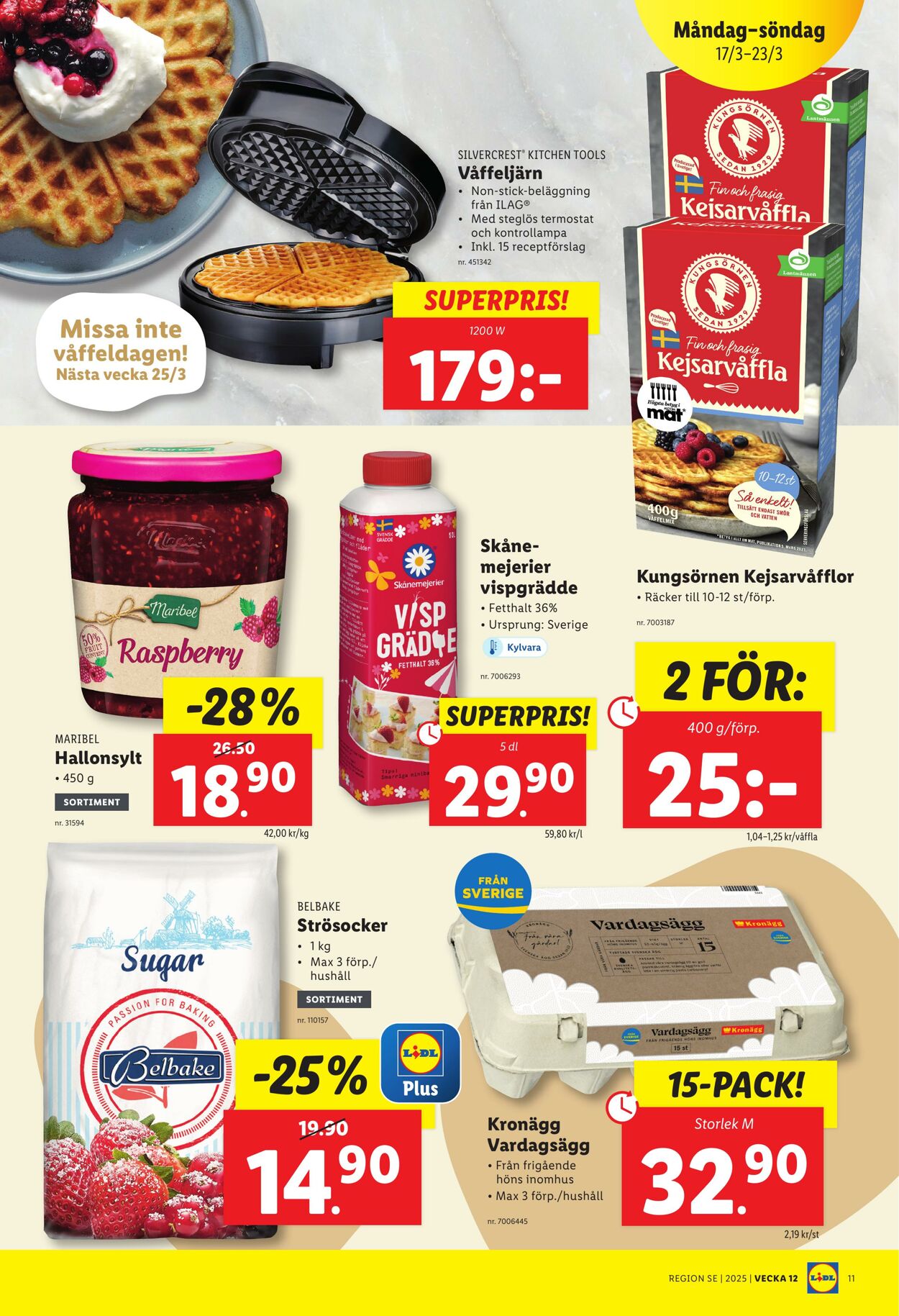 Erbjudanden Lidl 17.03.2025 - 23.03.2025