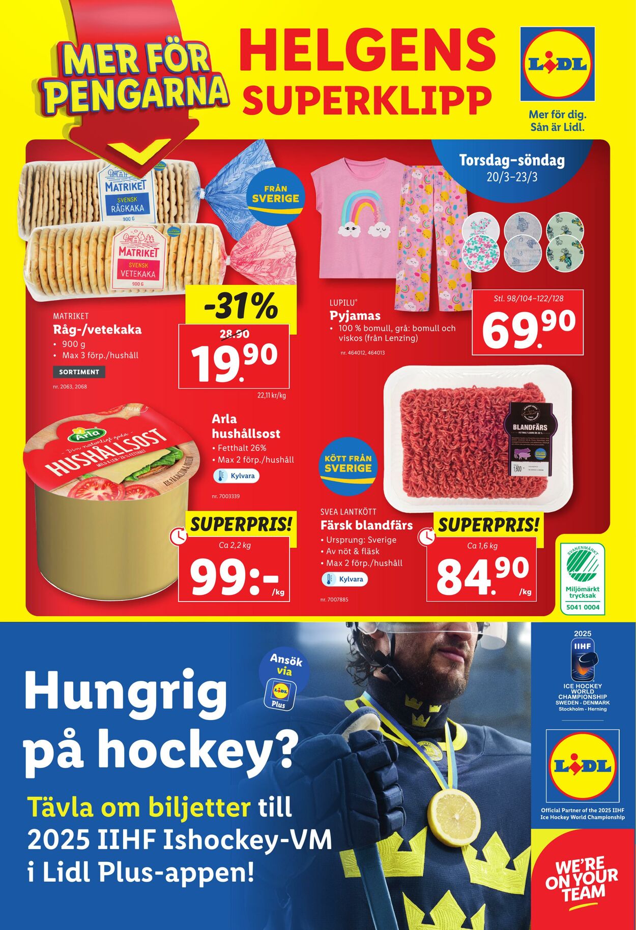 Erbjudanden Lidl 17.03.2025 - 23.03.2025