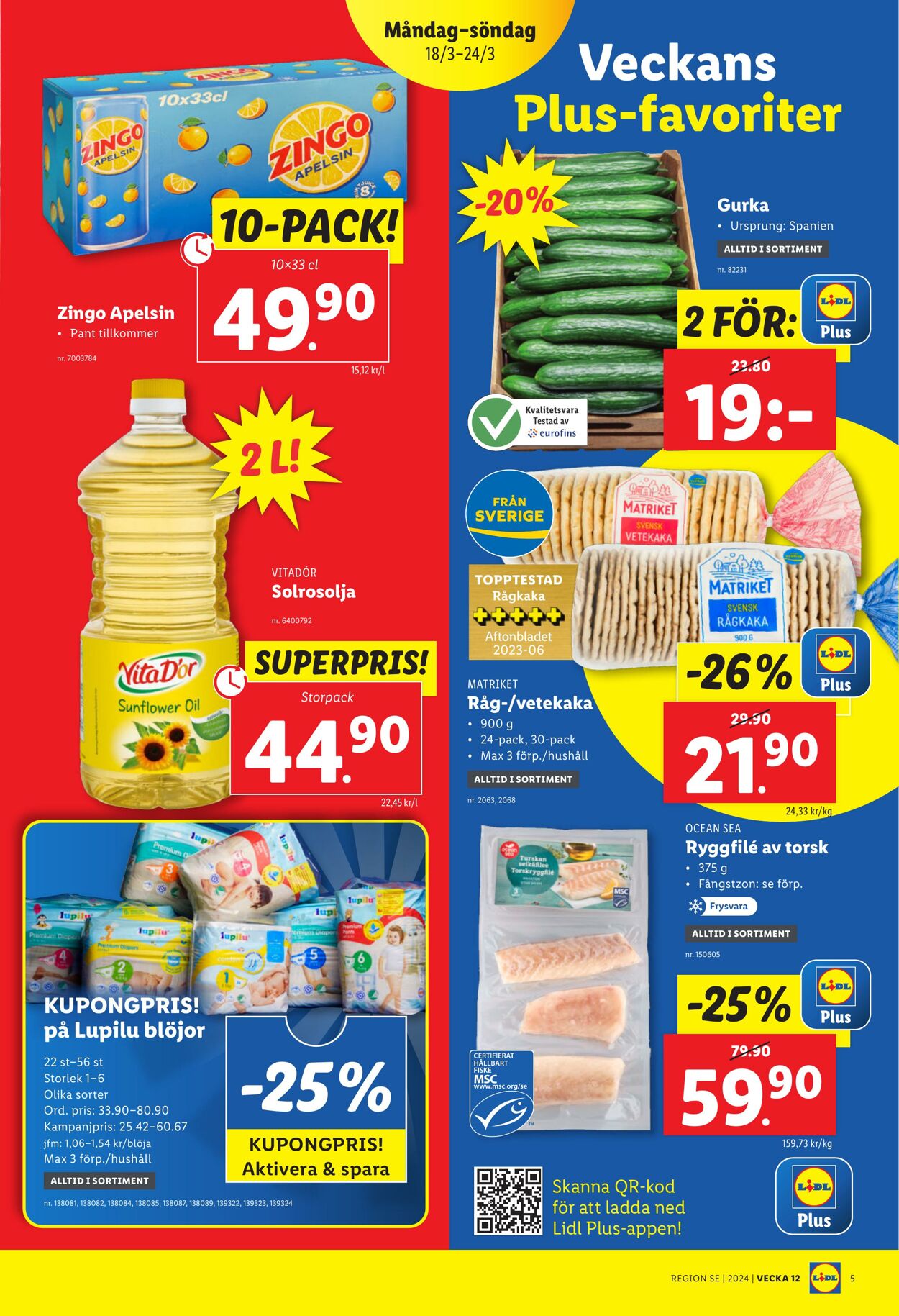 Erbjudanden Lidl 18.03.2024 - 24.03.2024