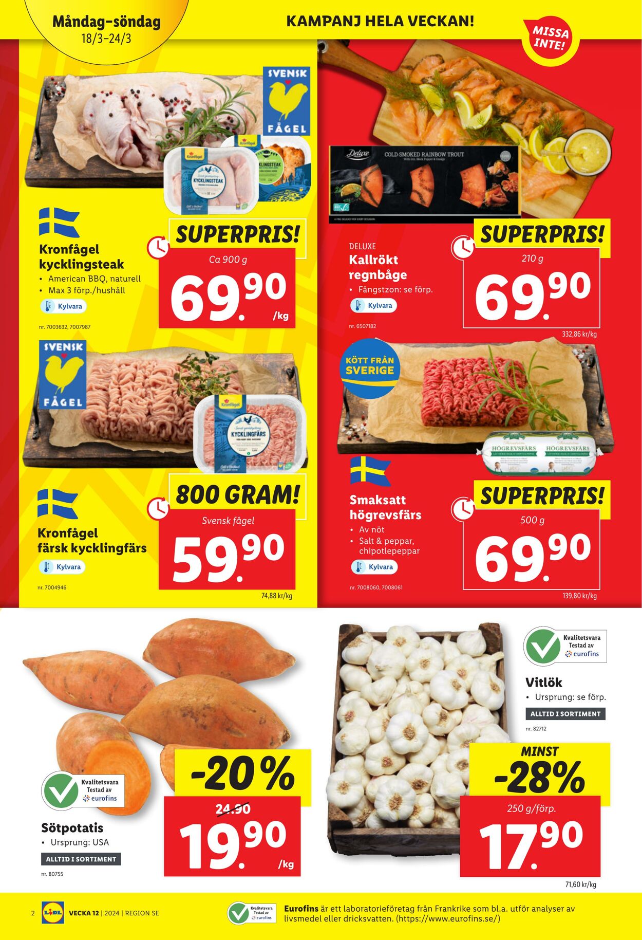 Erbjudanden Lidl 18.03.2024 - 24.03.2024