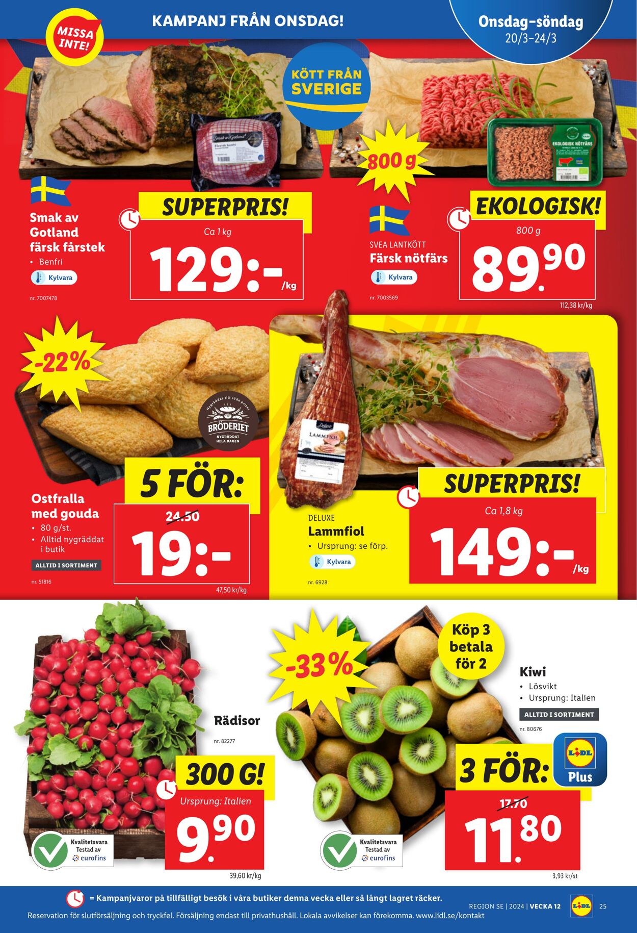 Erbjudanden Lidl 18.03.2024 - 24.03.2024