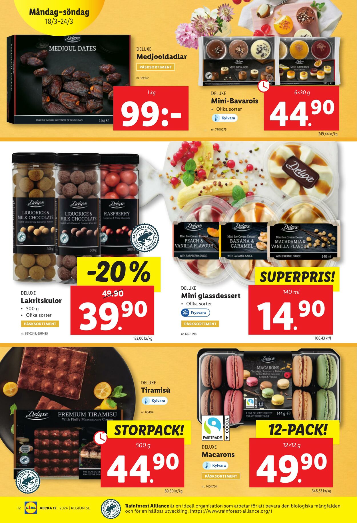 Erbjudanden Lidl 18.03.2024 - 24.03.2024