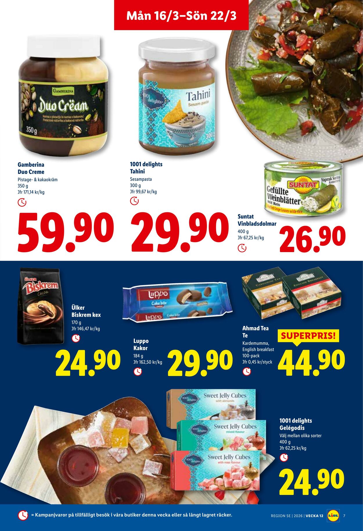 Erbjudanden Lidl 16.03.2026 - 22.03.2026