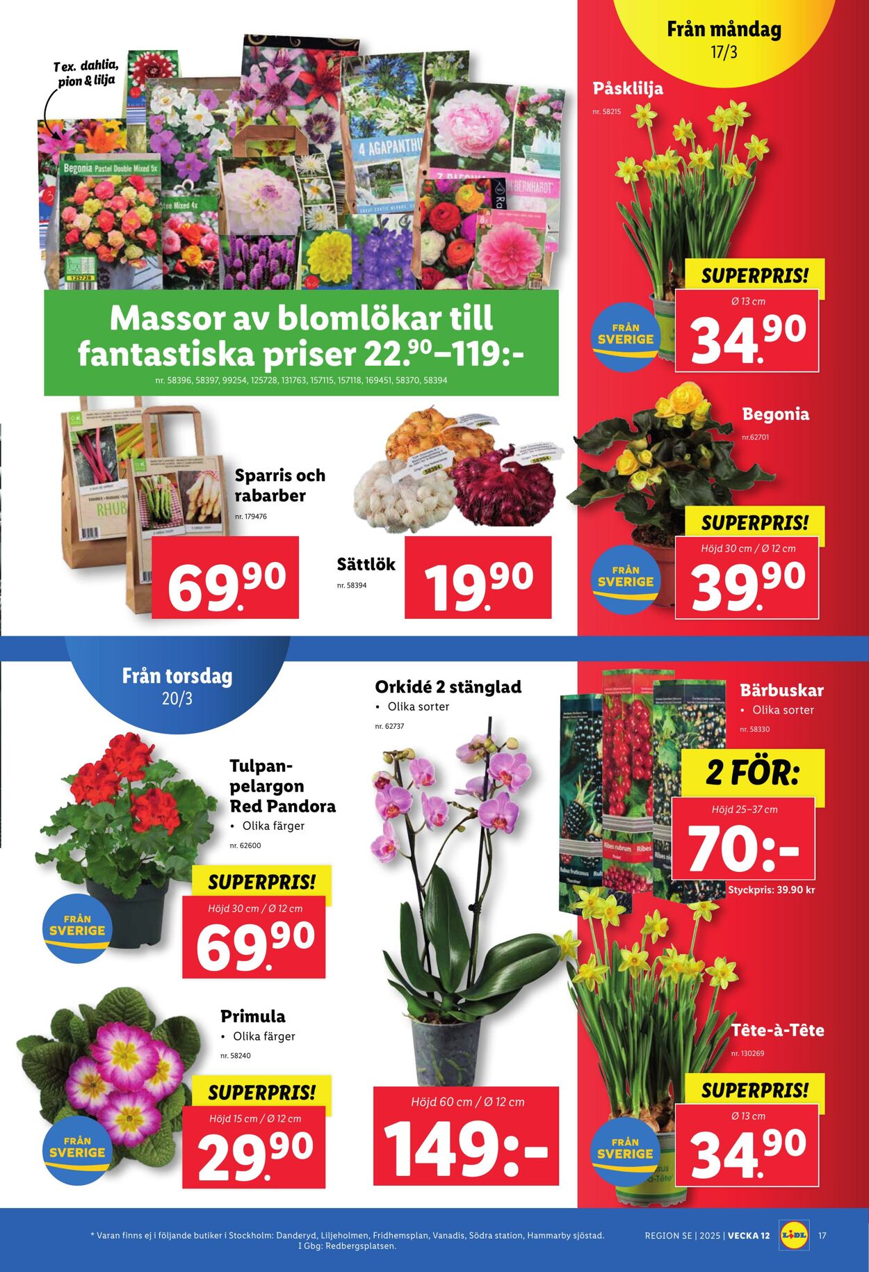 Erbjudanden Lidl 17.03.2025 - 23.03.2025