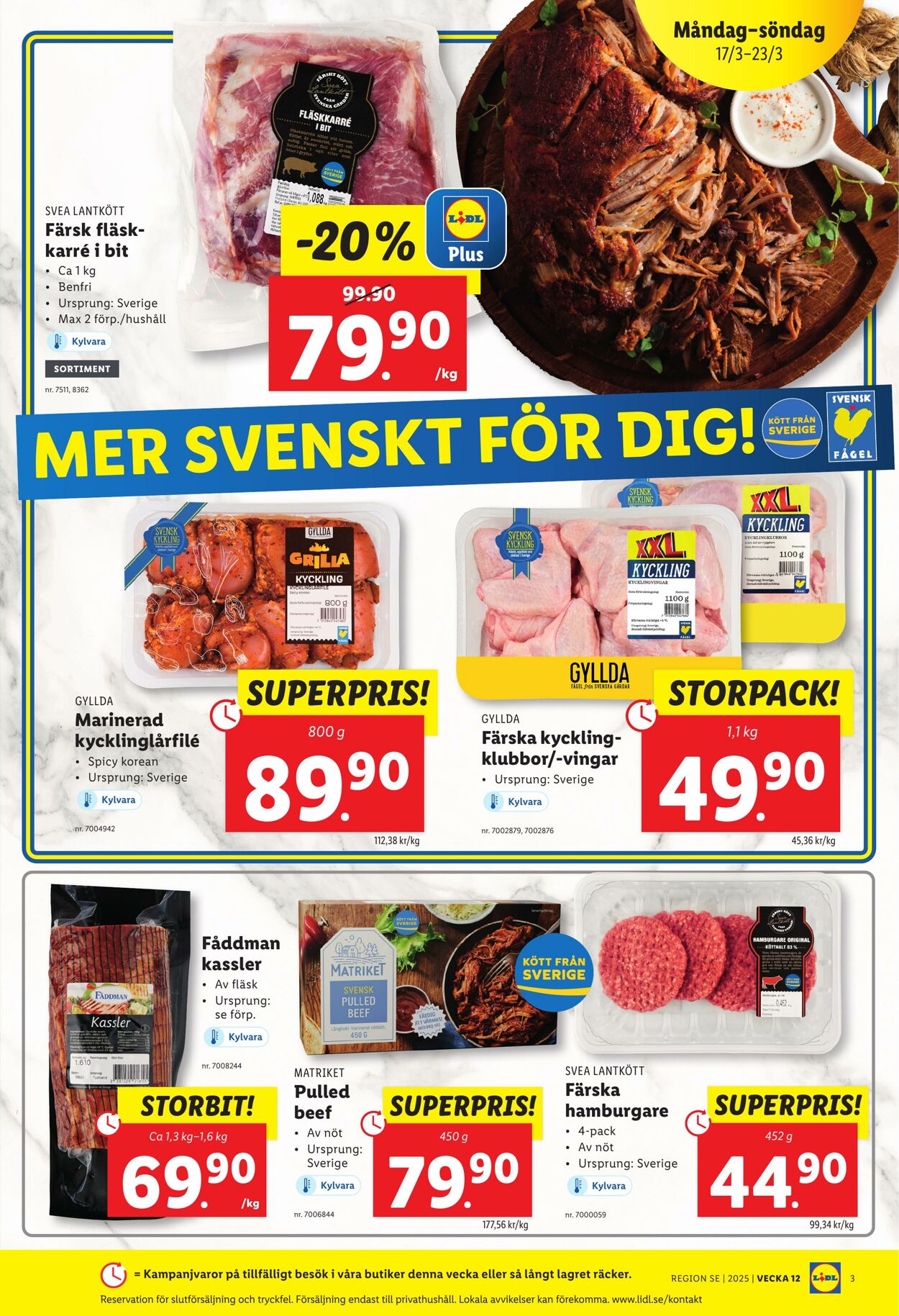 Erbjudanden Lidl 17.03.2025 - 23.03.2025