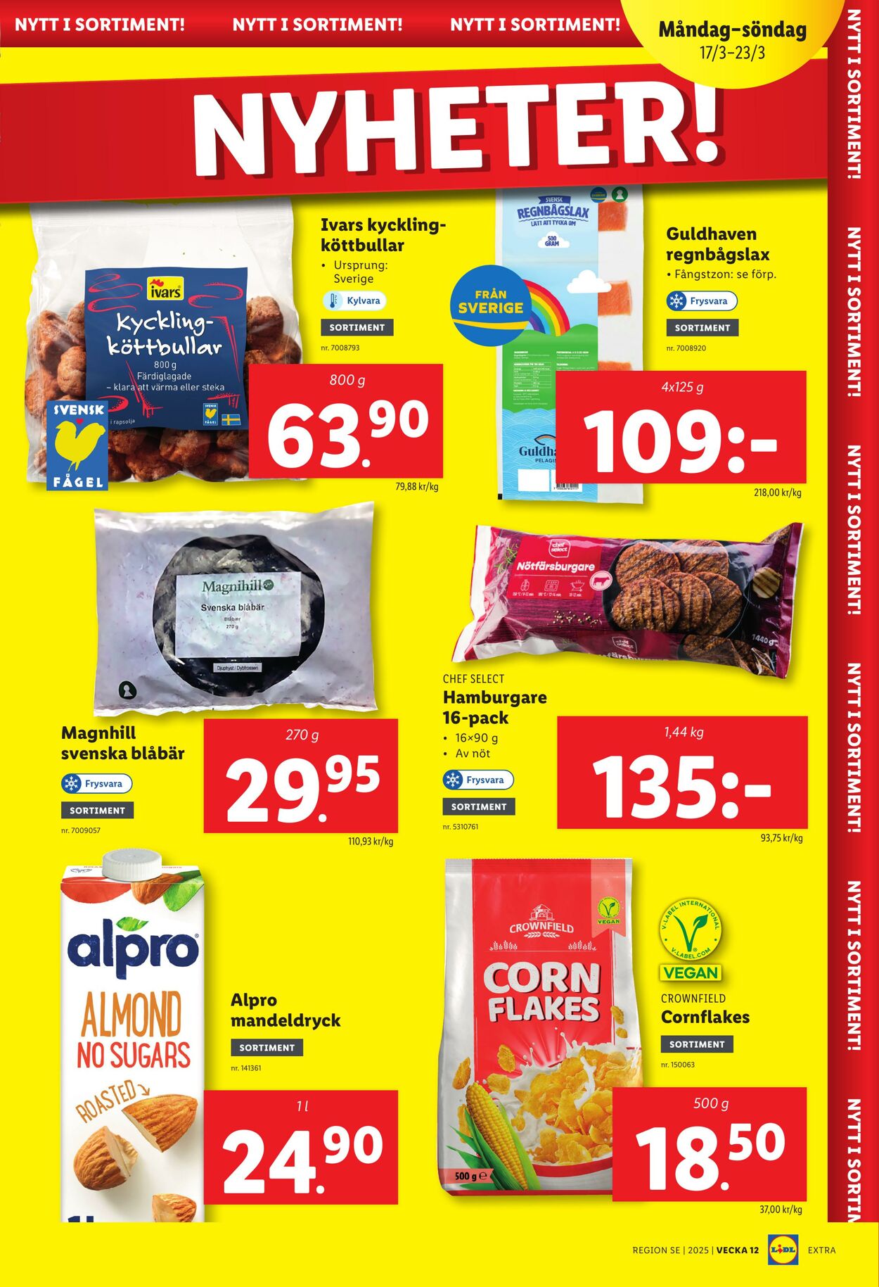 Erbjudanden Lidl 17.03.2025 - 23.03.2025