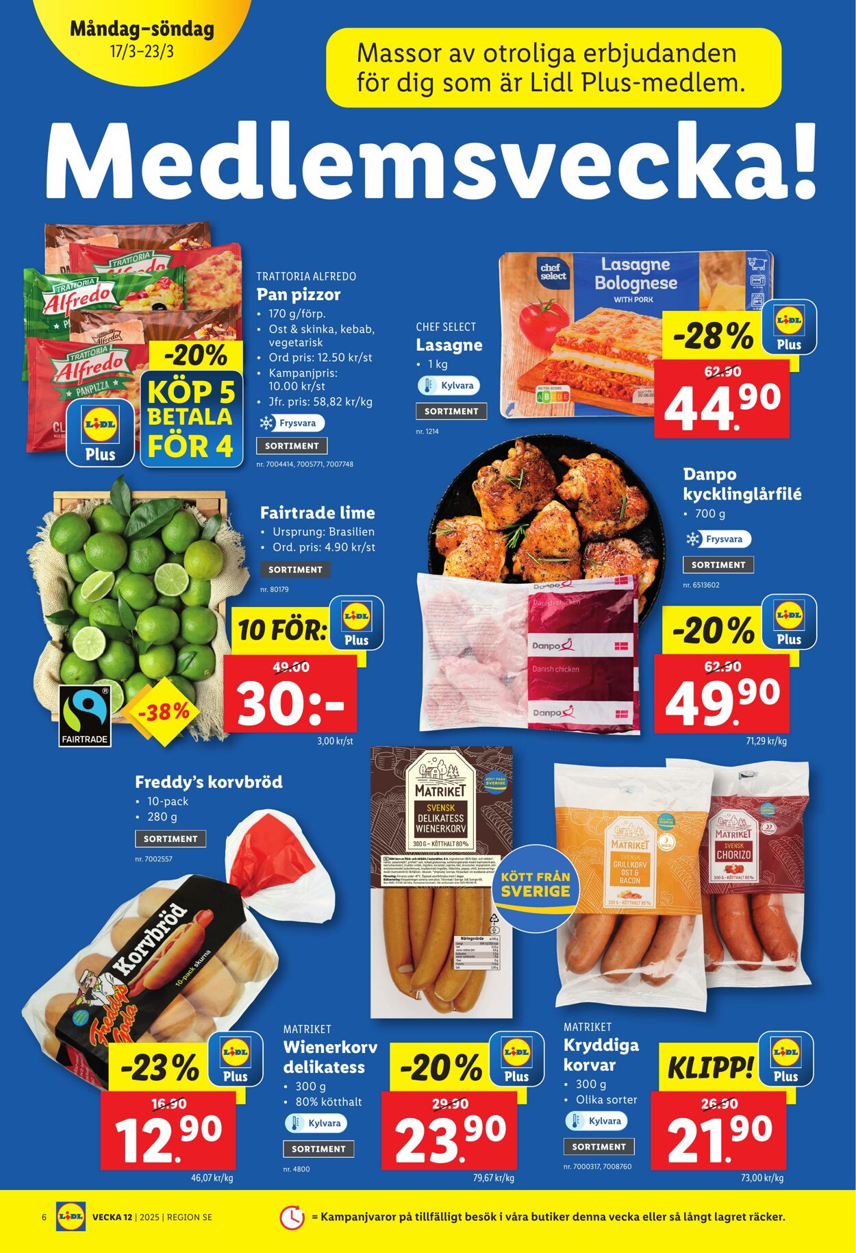 Erbjudanden Lidl 17.03.2025 - 23.03.2025