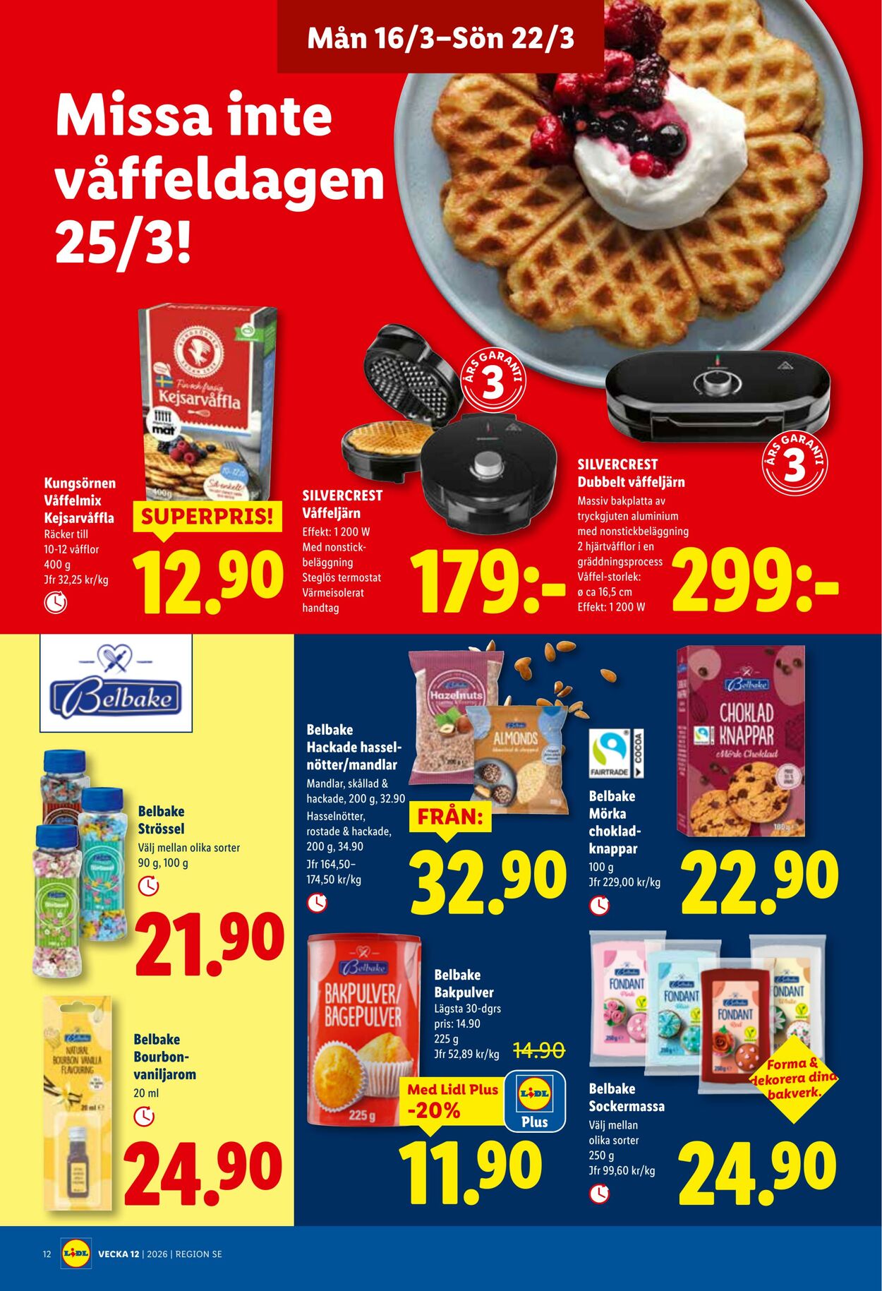 Erbjudanden Lidl 16.03.2026 - 22.03.2026