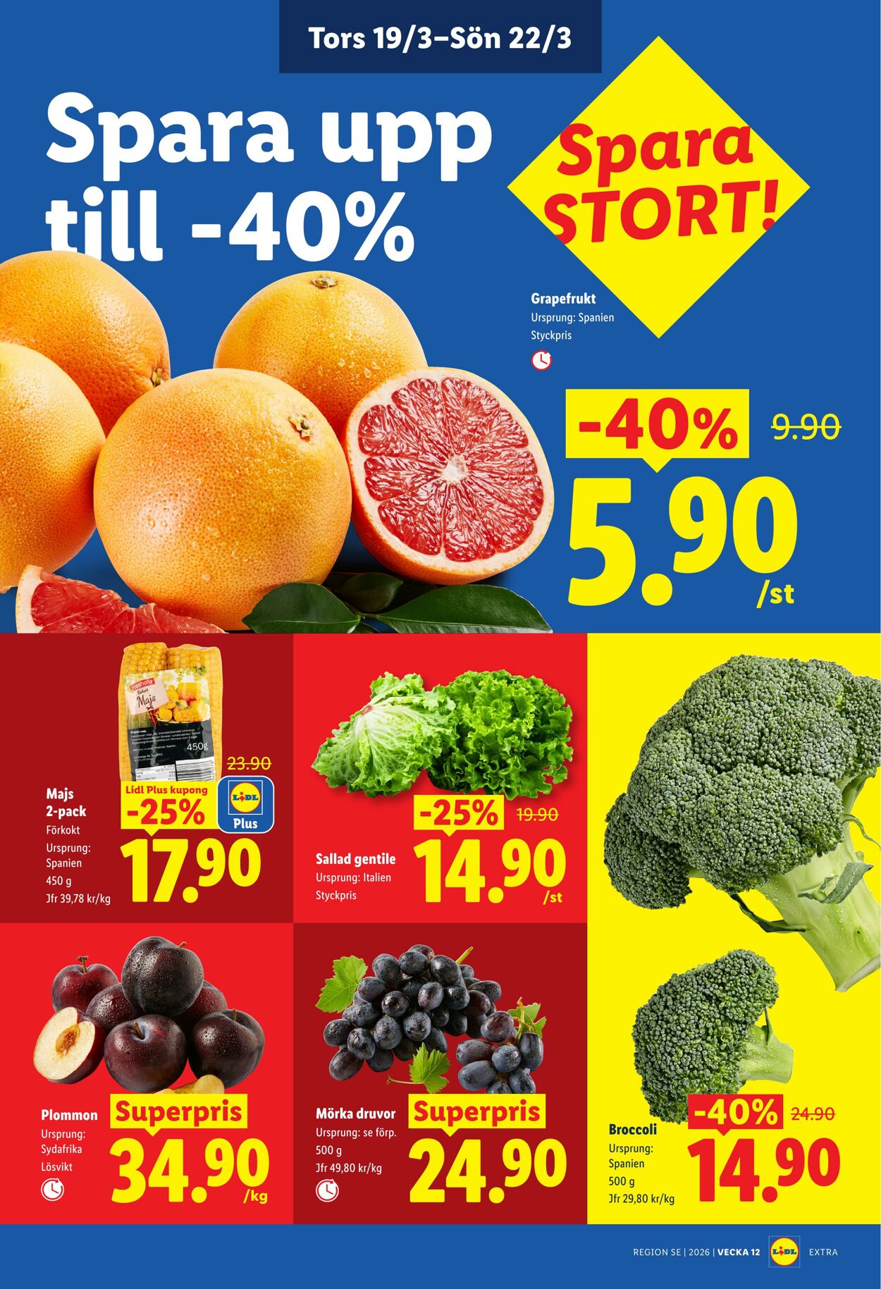 Erbjudanden Lidl 16.03.2026 - 22.03.2026