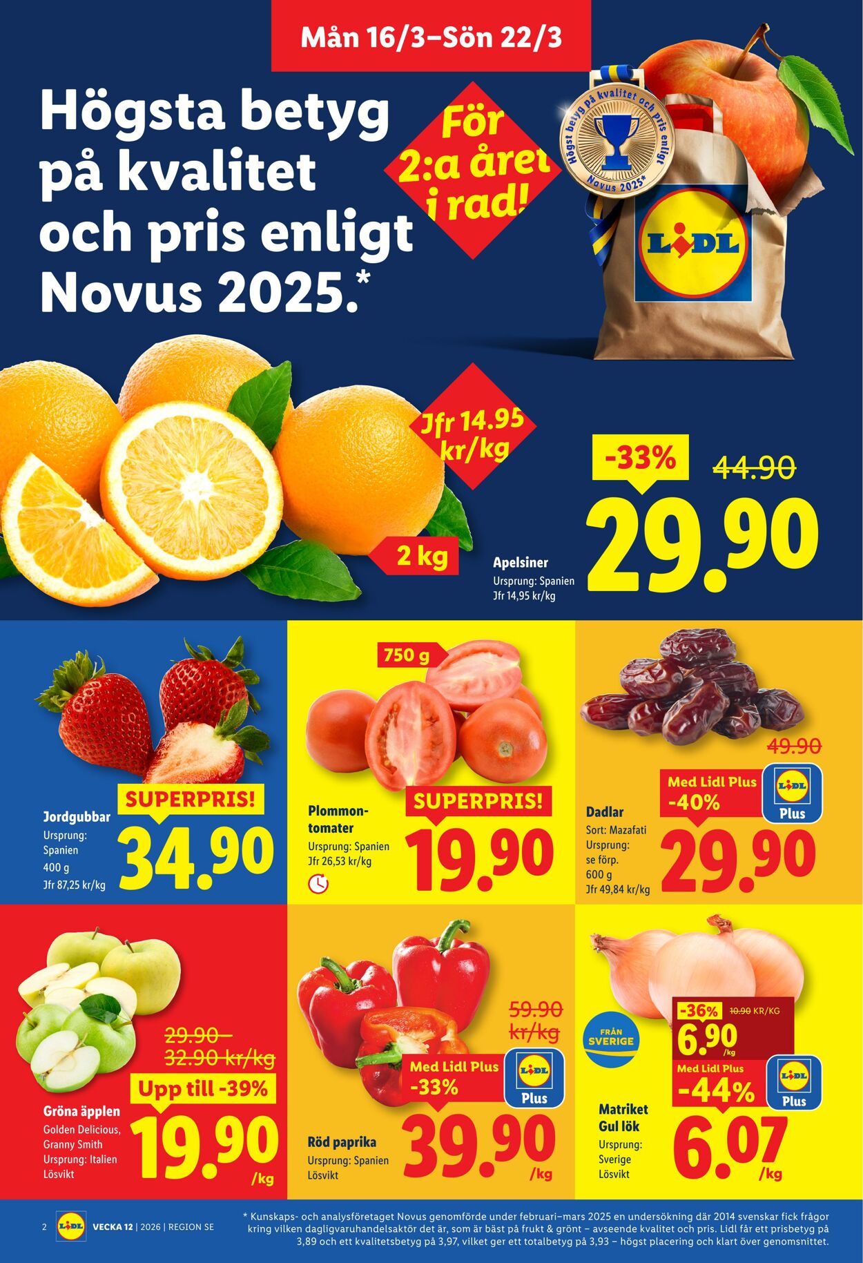Erbjudanden Lidl 16.03.2026 - 22.03.2026