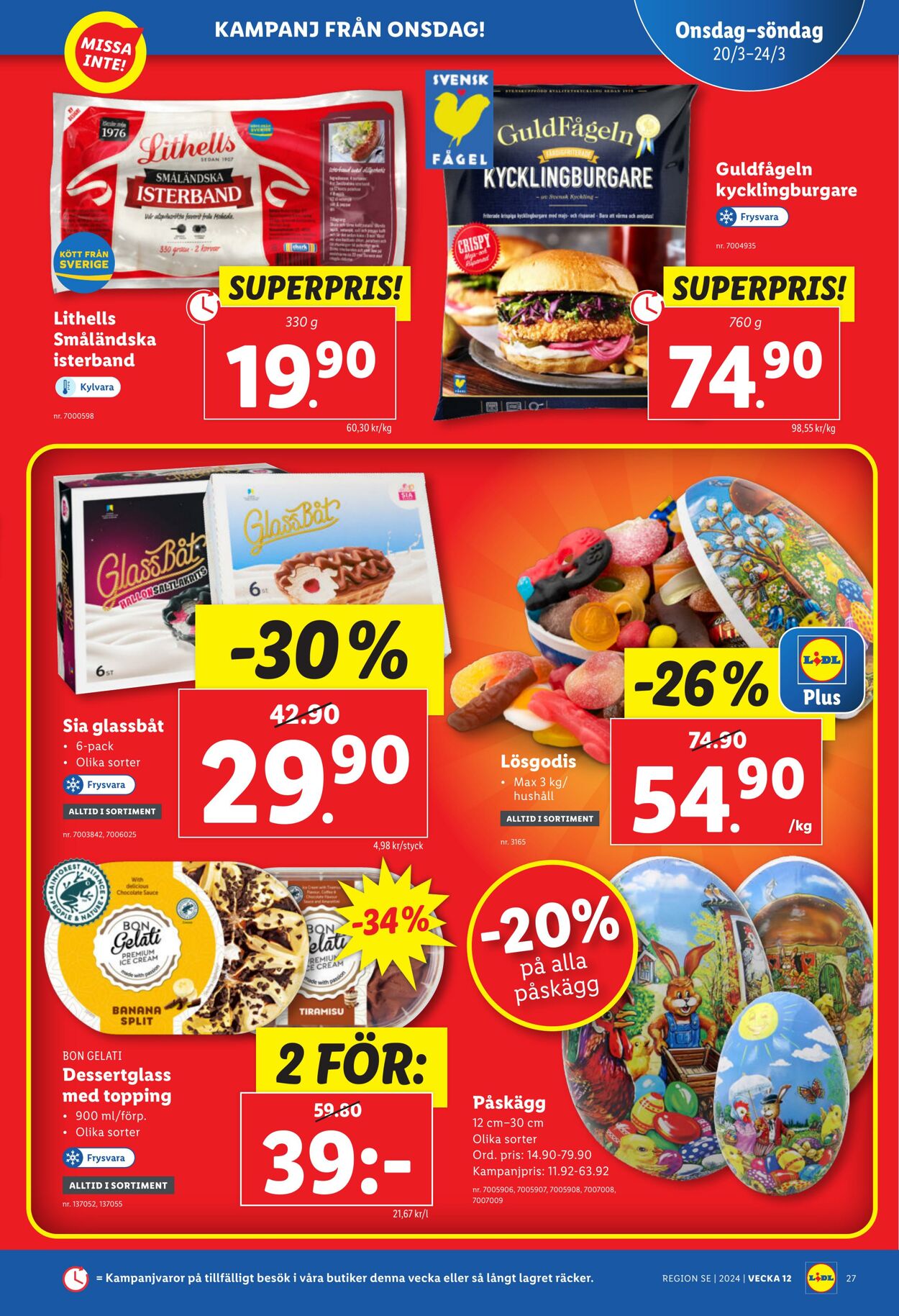 Erbjudanden Lidl 18.03.2024 - 24.03.2024