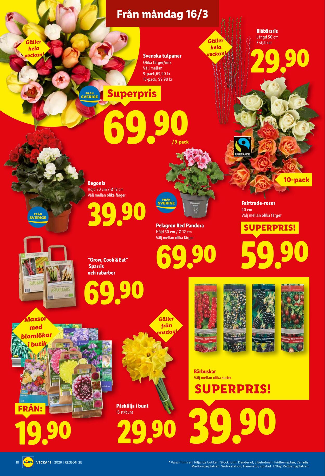 Erbjudanden Lidl 16.03.2026 - 22.03.2026