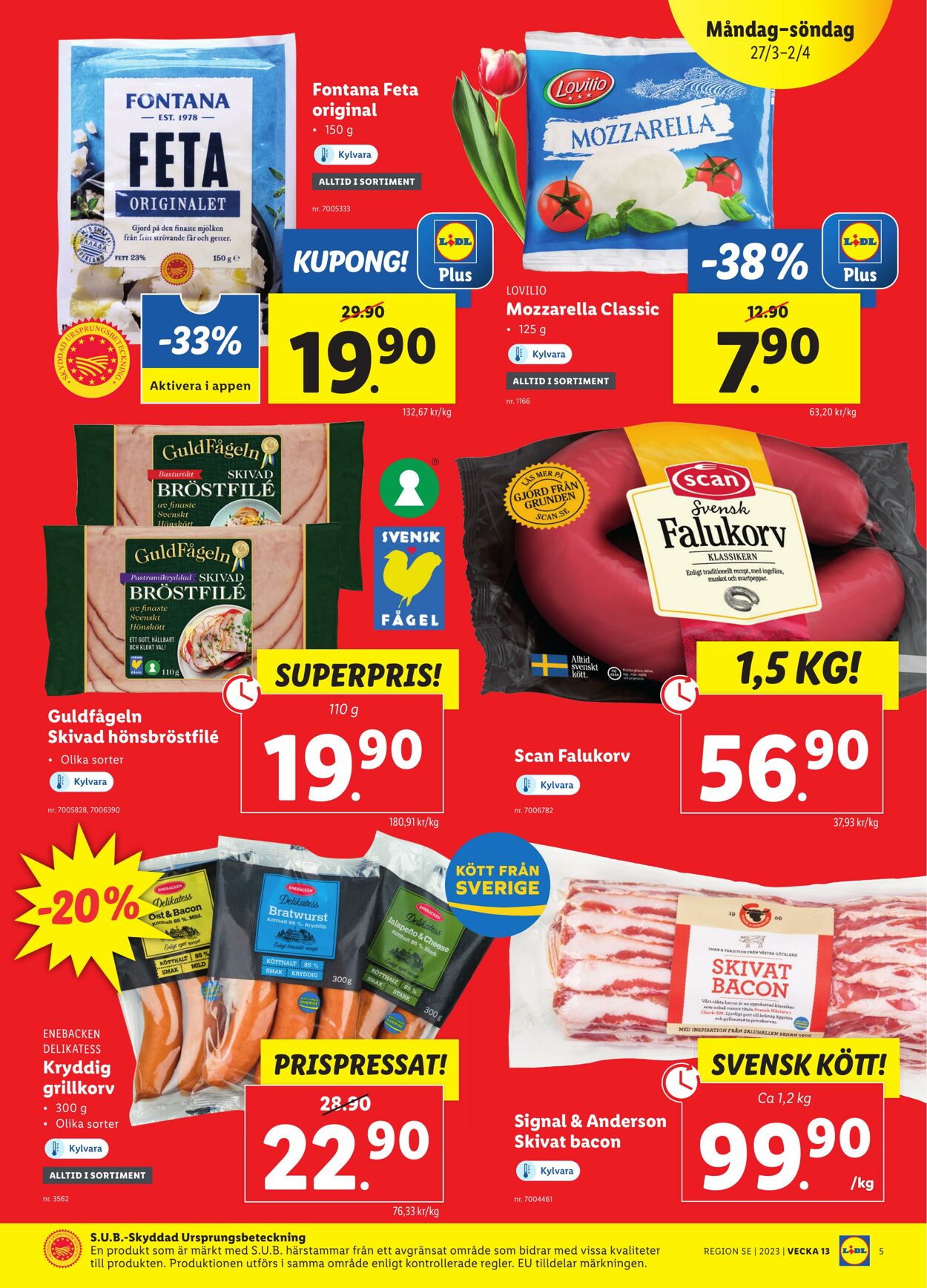 Erbjudanden Lidl 27.03.2023 - 02.04.2023