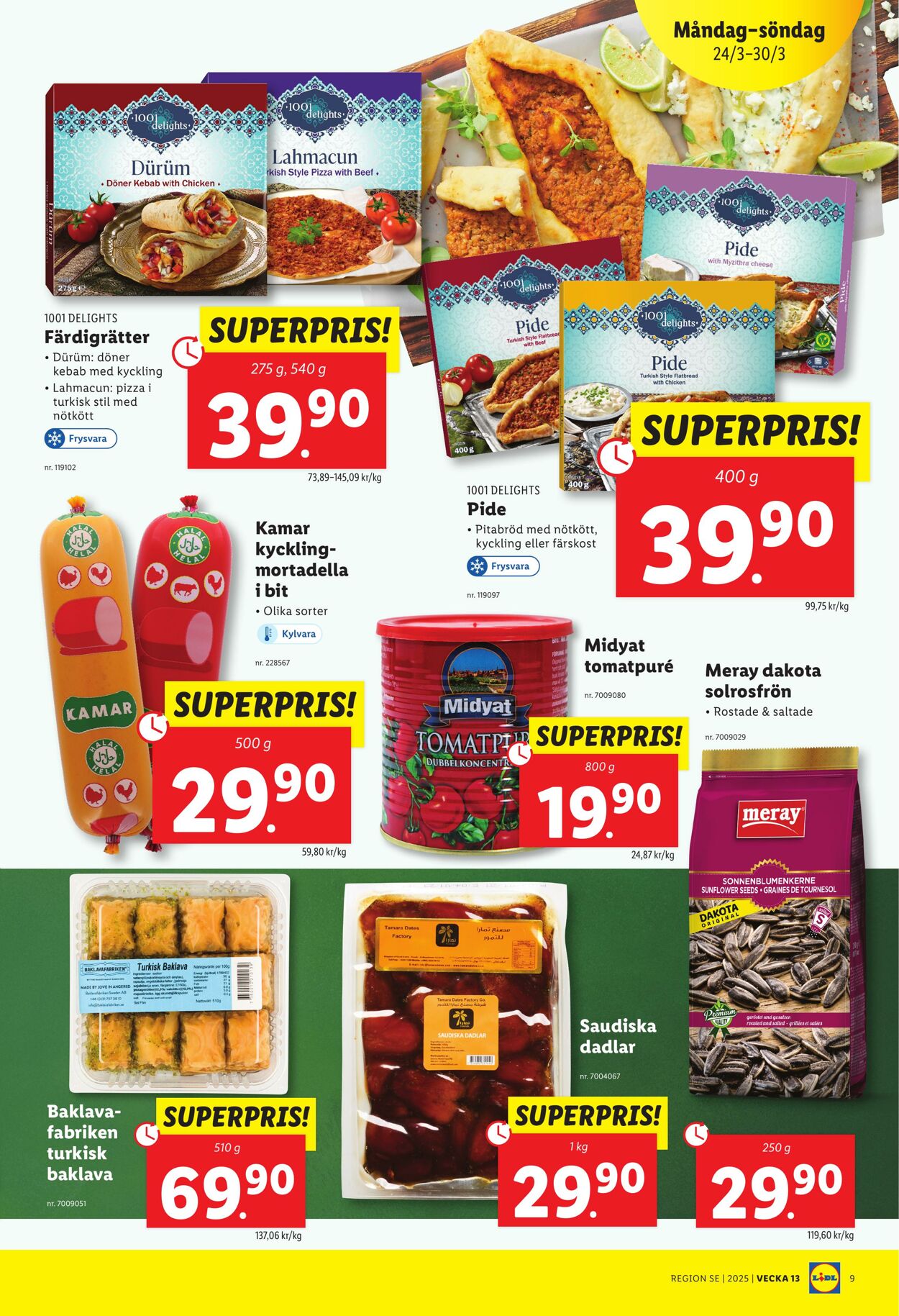 Erbjudanden Lidl 24.03.2025 - 30.03.2025