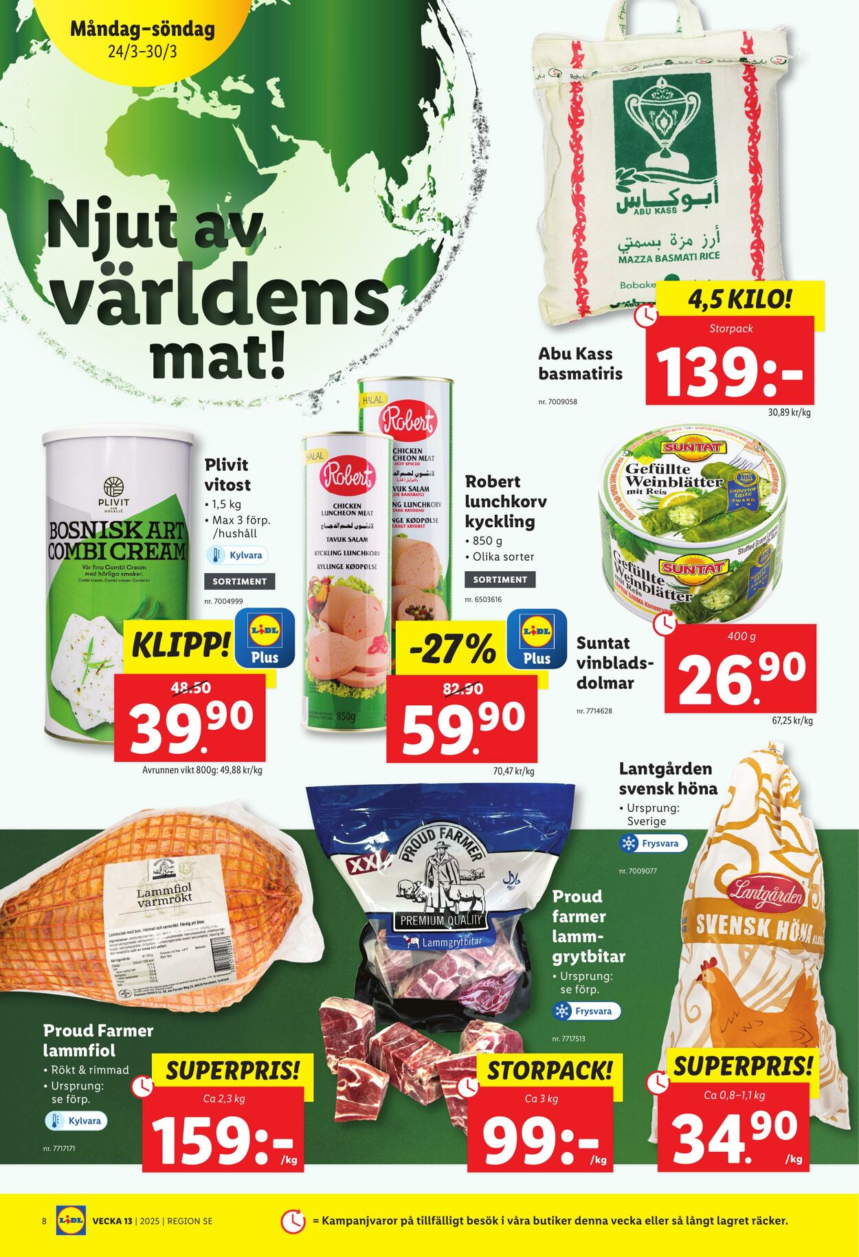 Erbjudanden Lidl 24.03.2025 - 30.03.2025