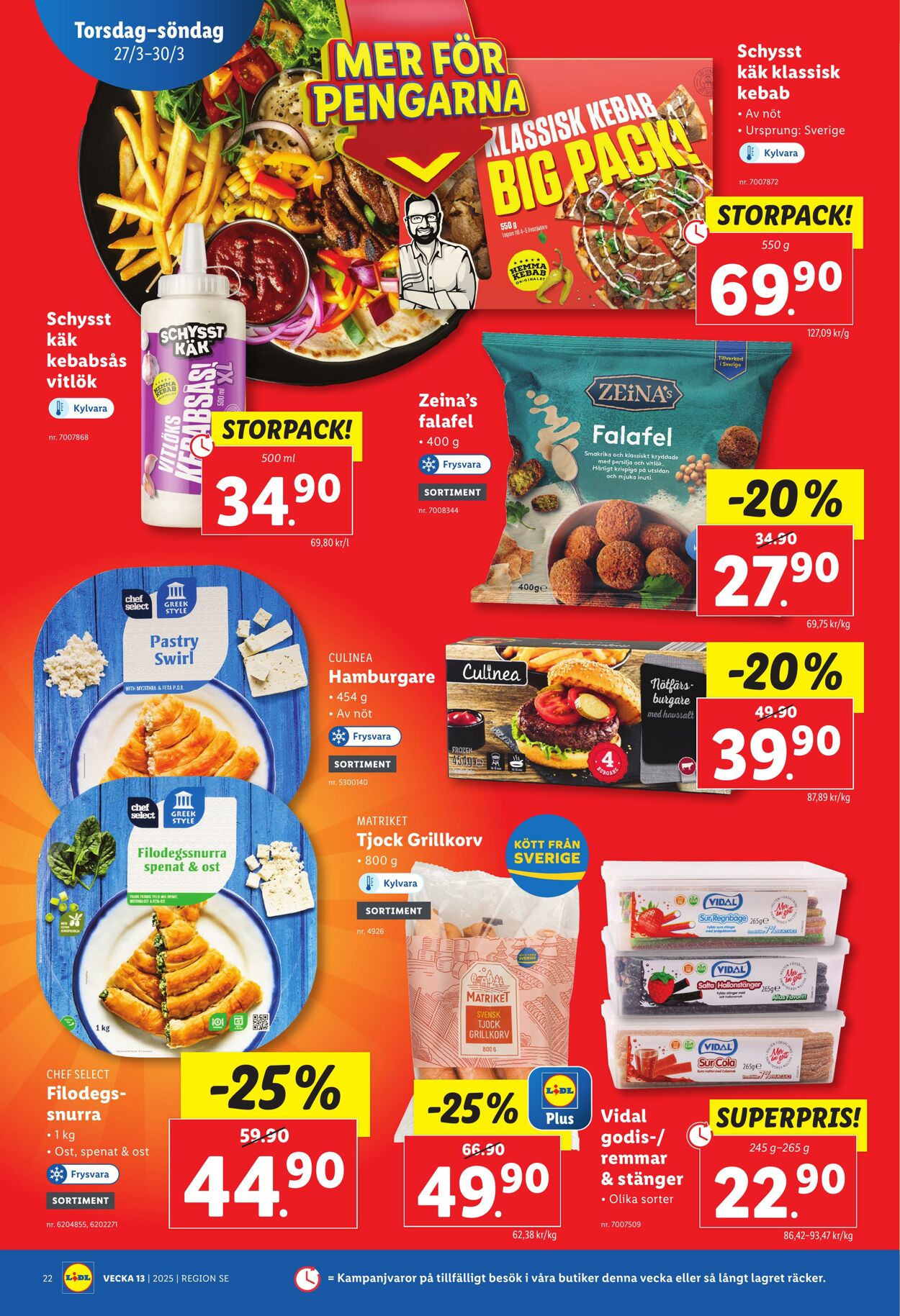 Erbjudanden Lidl 24.03.2025 - 30.03.2025