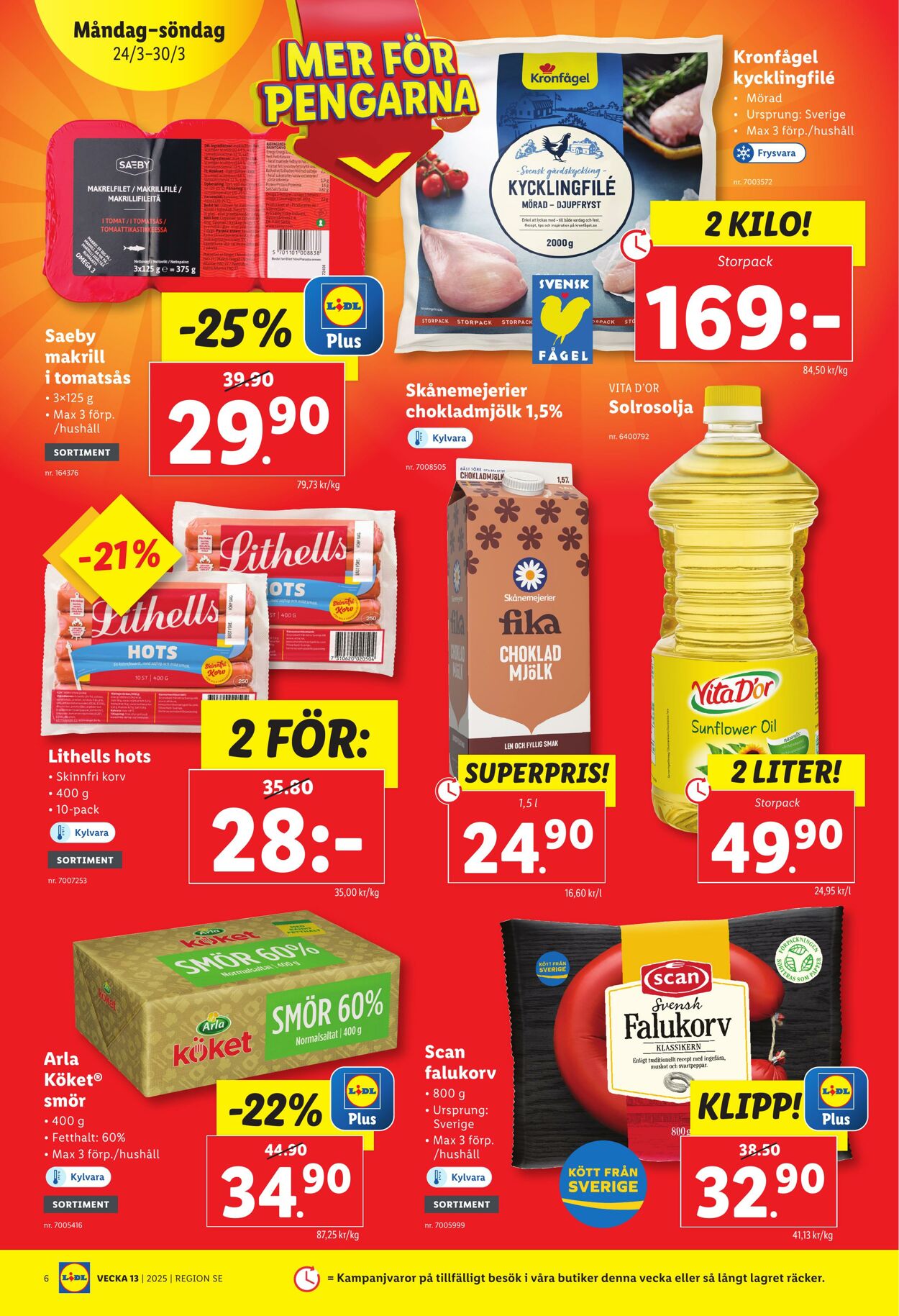 Erbjudanden Lidl 24.03.2025 - 30.03.2025