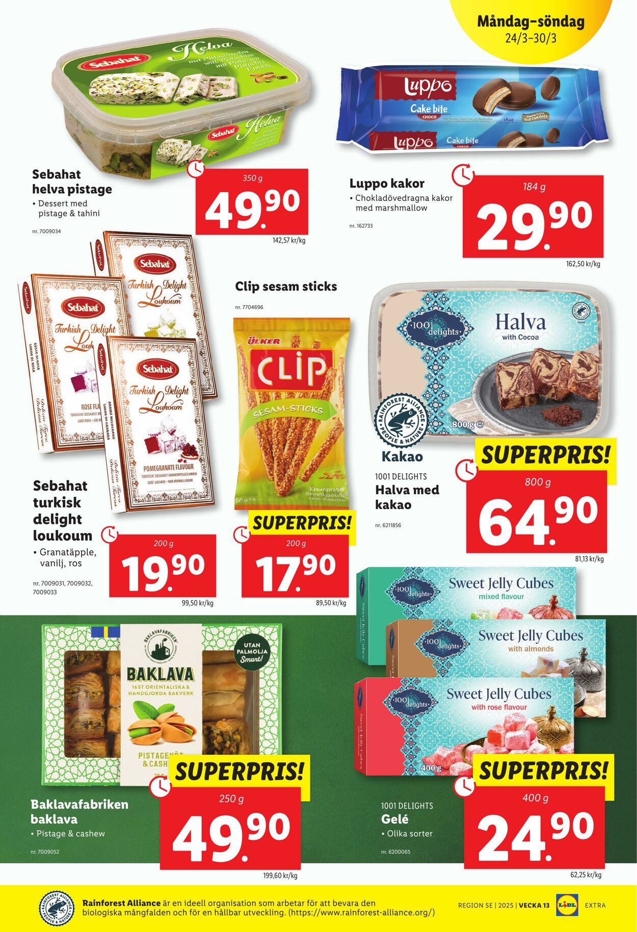 Erbjudanden Lidl 24.03.2025 - 30.03.2025