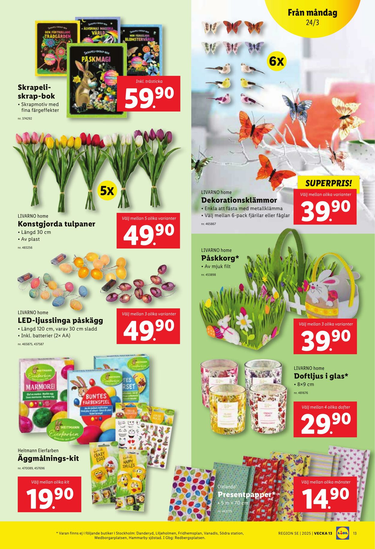 Erbjudanden Lidl 24.03.2025 - 30.03.2025