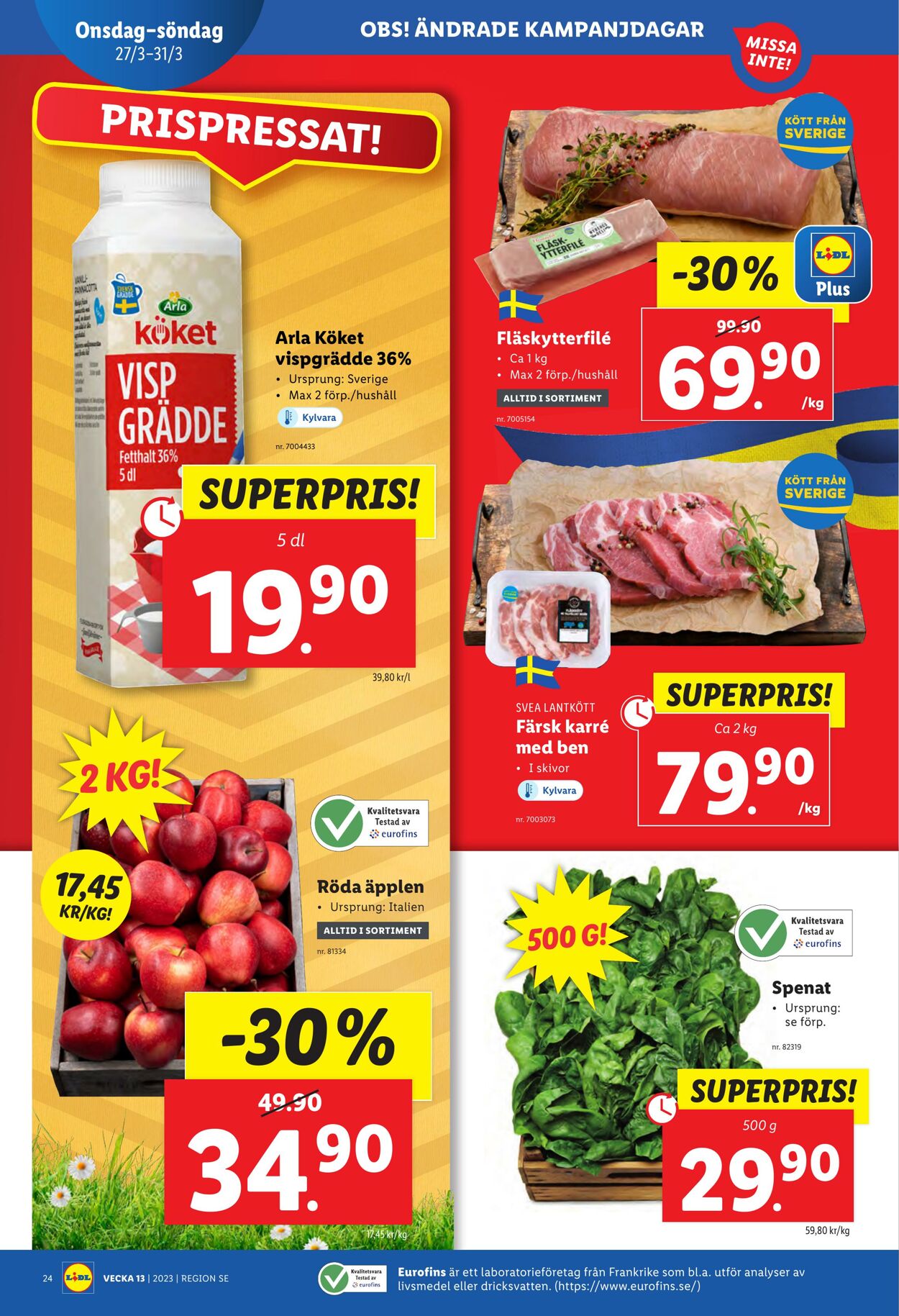 Erbjudanden Lidl 25.03.2024 - 31.03.2024