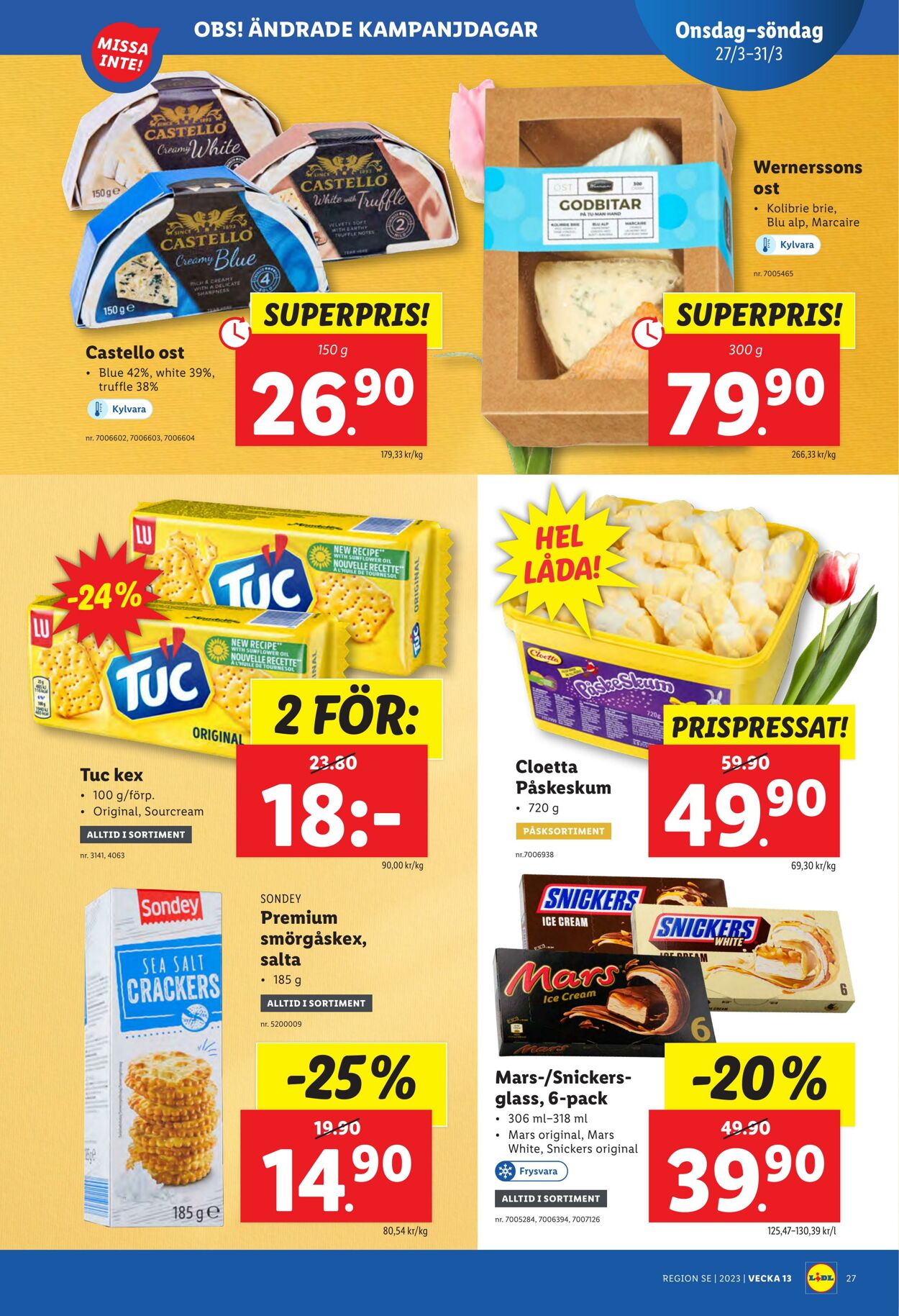 Erbjudanden Lidl 25.03.2024 - 31.03.2024